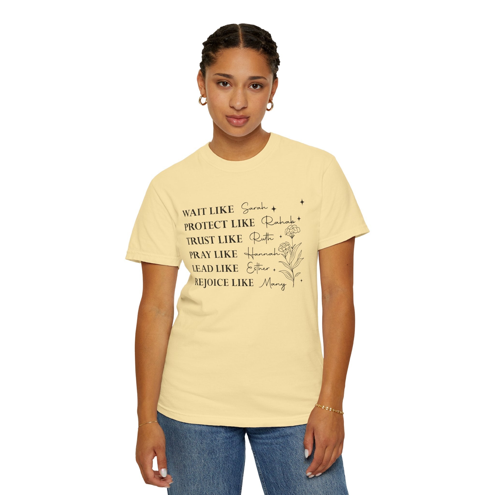 Faith Based Women's T-Shirt - Women Of The Bible | T-Shirt by atgodanddesigns