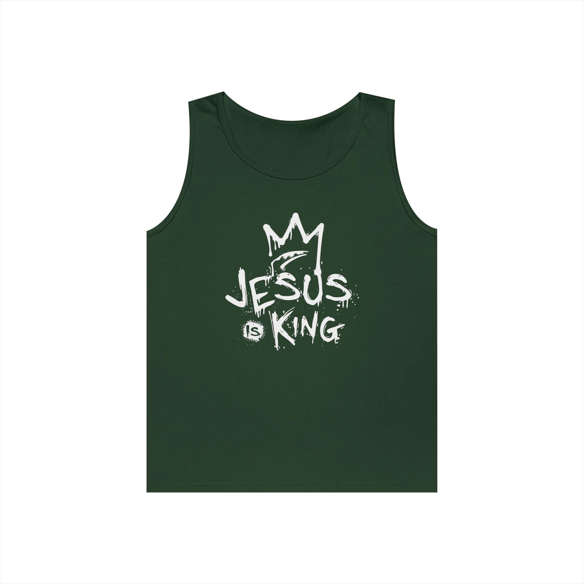 Faith Based Women's Tank - Jesus is King | Tank Top by atgodanddesigns