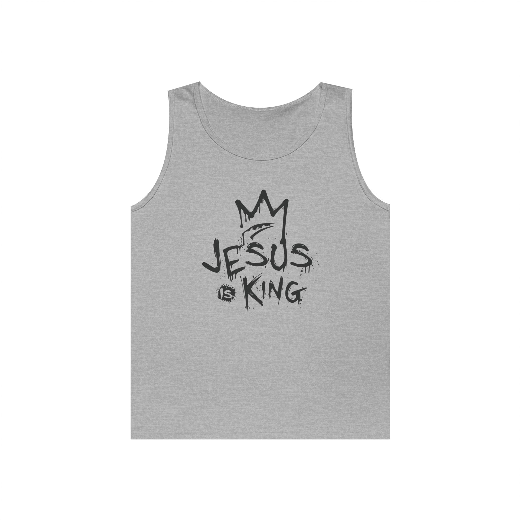 Faith Based Women's Tank - Jesus is King | Tank Top by atgodanddesigns
