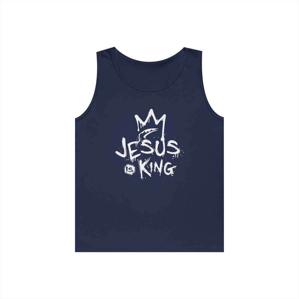 Faith Based Women's Tank - Jesus is King | Tank Top by atgodanddesigns