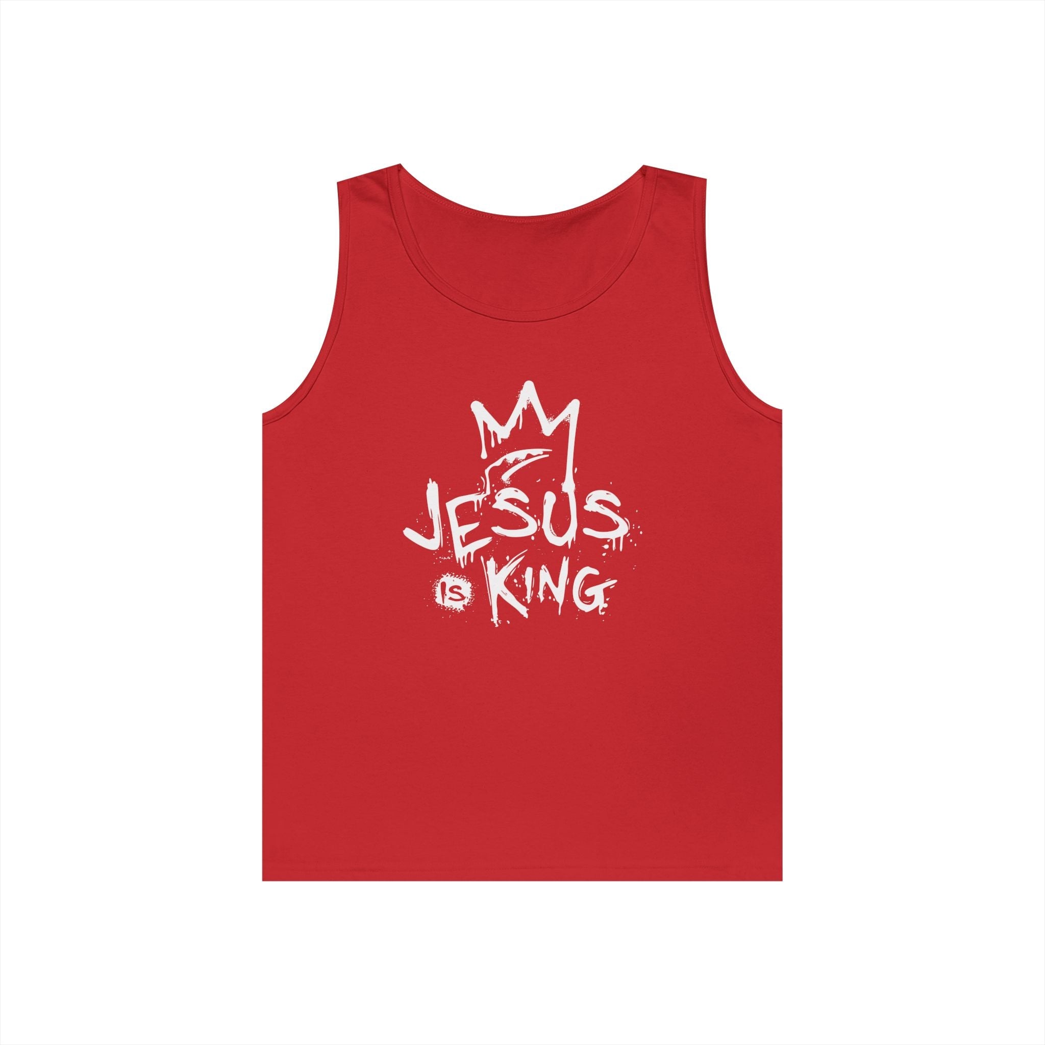 Faith Based Women's Tank - Jesus is King | Tank Top by atgodanddesigns