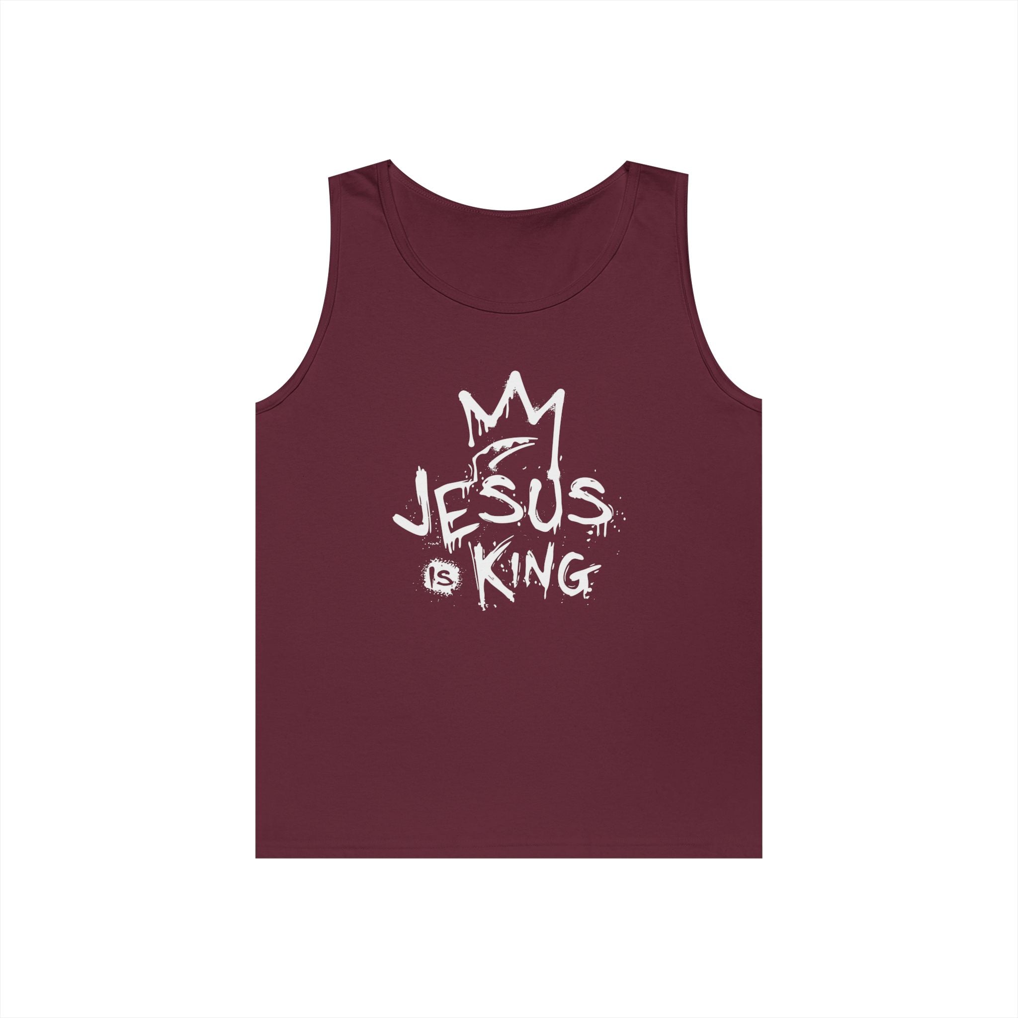 Faith Based Women's Tank - Jesus is King | Tank Top by atgodanddesigns