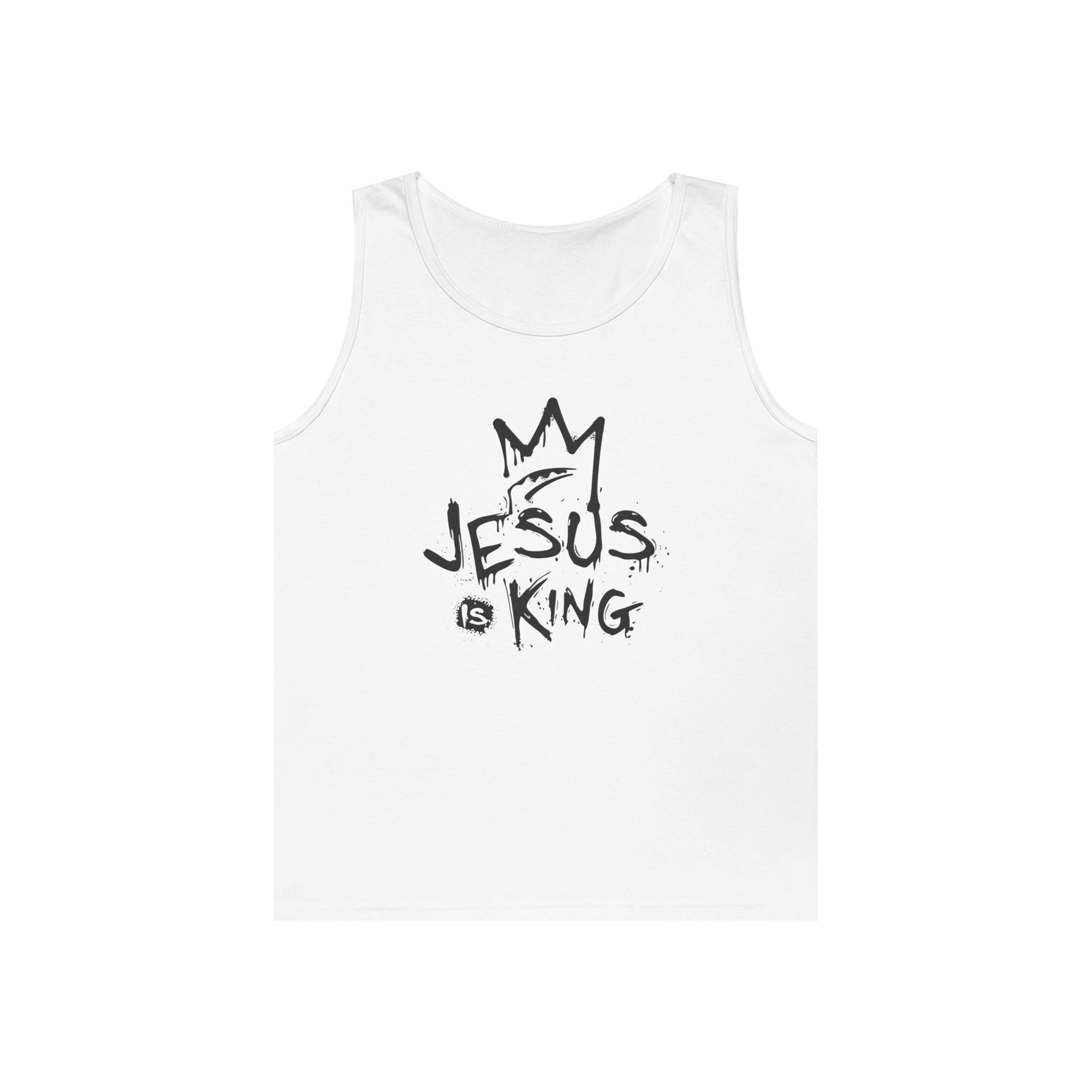 Faith Based Women's Tank - Jesus is King | Tank Top by atgodanddesigns