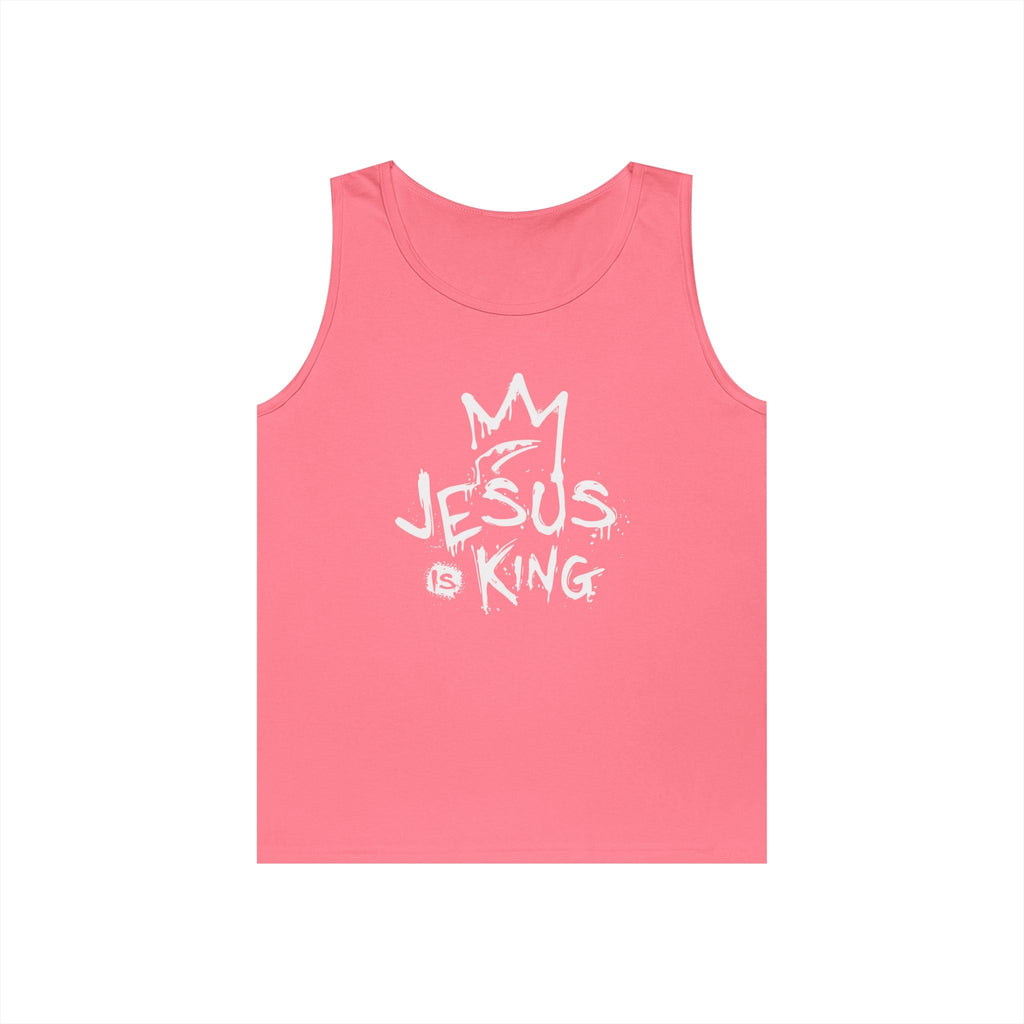 Faith Based Women's Tank - Jesus is King | Tank Top by atgodanddesigns