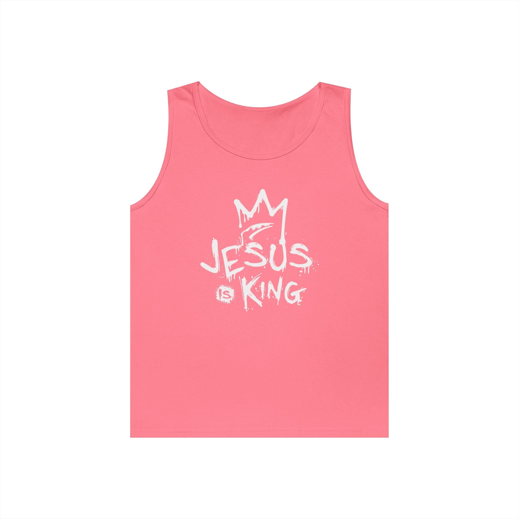 Faith Based Women's Tank - Jesus is King | Tank Top by atgodanddesigns