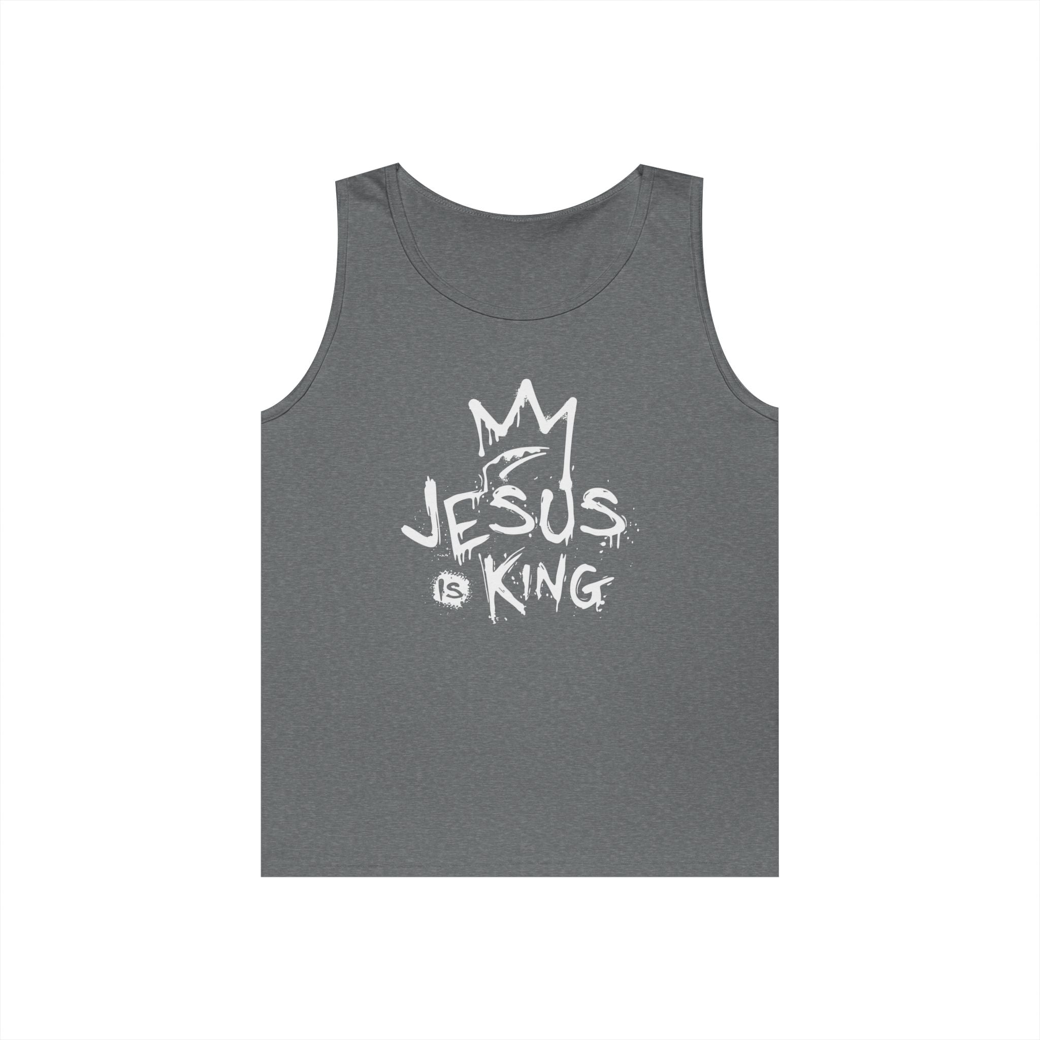 Faith Based Women's Tank - Jesus is King | Tank Top by atgodanddesigns