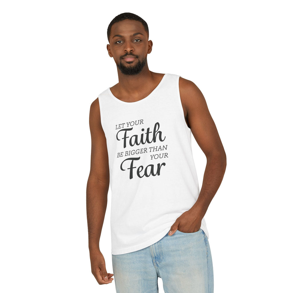 Faith Based Women's Tank Top - Faith Over Fear | Tank Top by atgodanddesigns