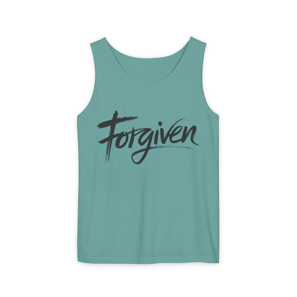 Faith Based Women's Tank Top - Forgiven | Tank Top by atgodanddesigns