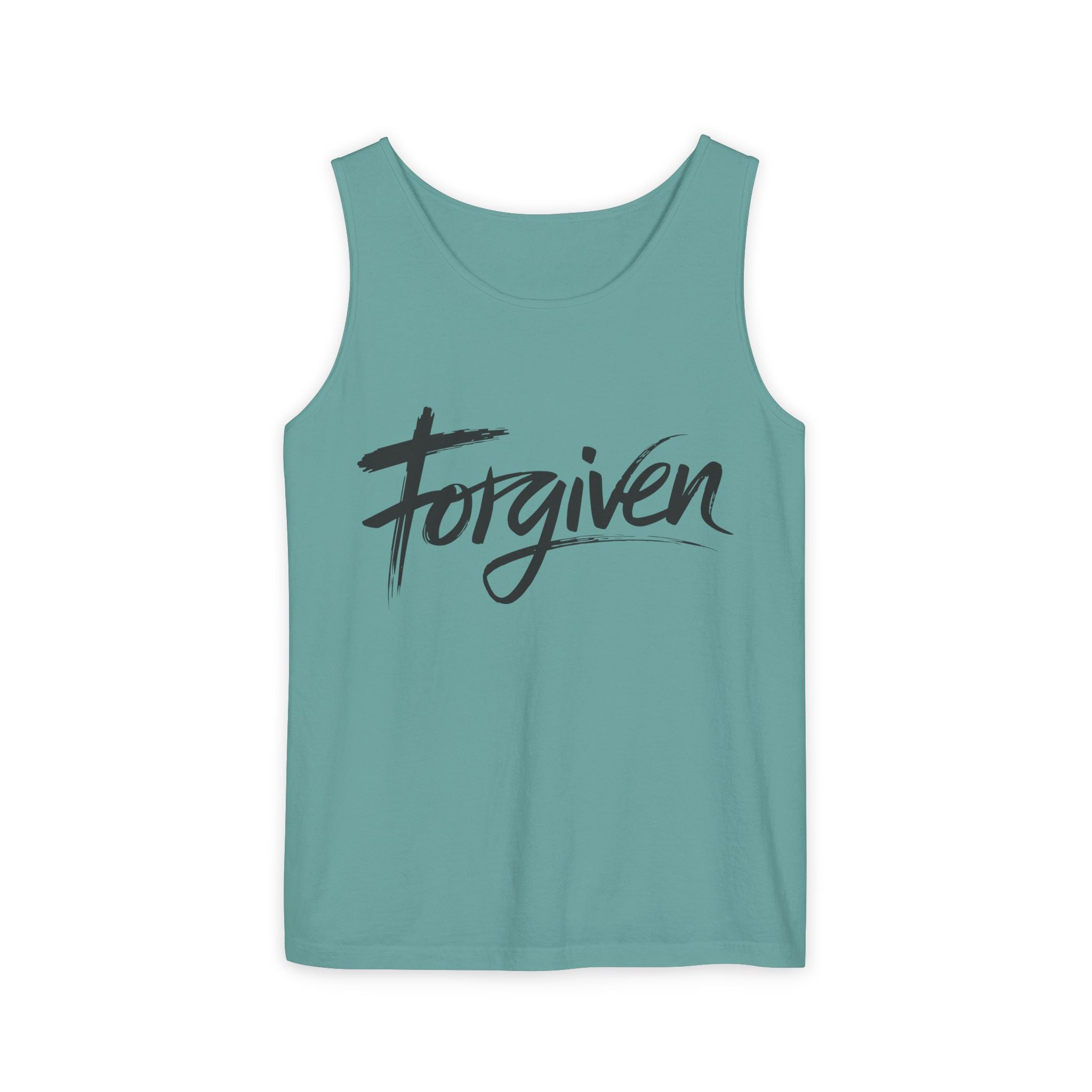 Faith Based Women's Tank Top - Forgiven | Tank Top by atgodanddesigns