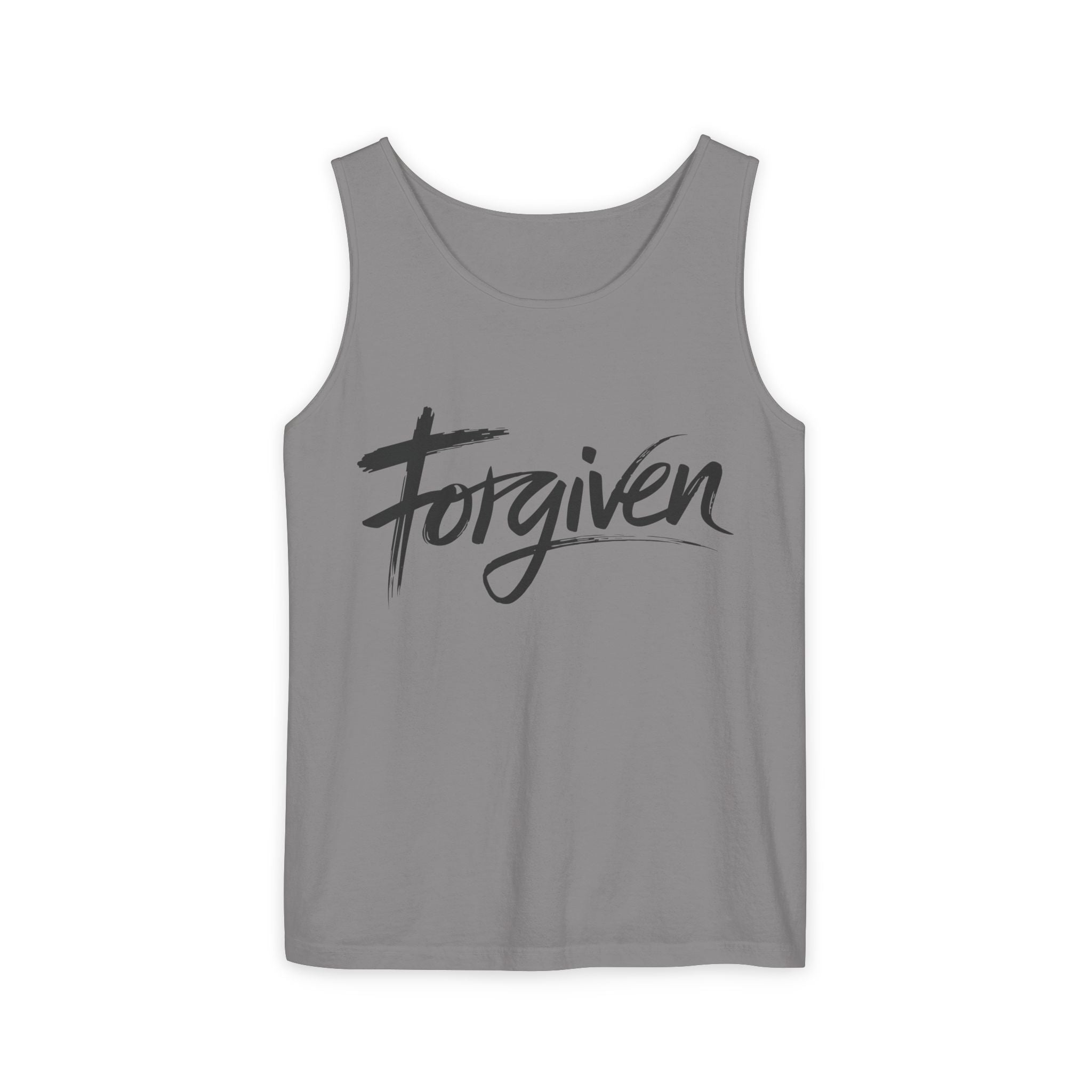 Faith Based Women's Tank Top - Forgiven | Tank Top by atgodanddesigns