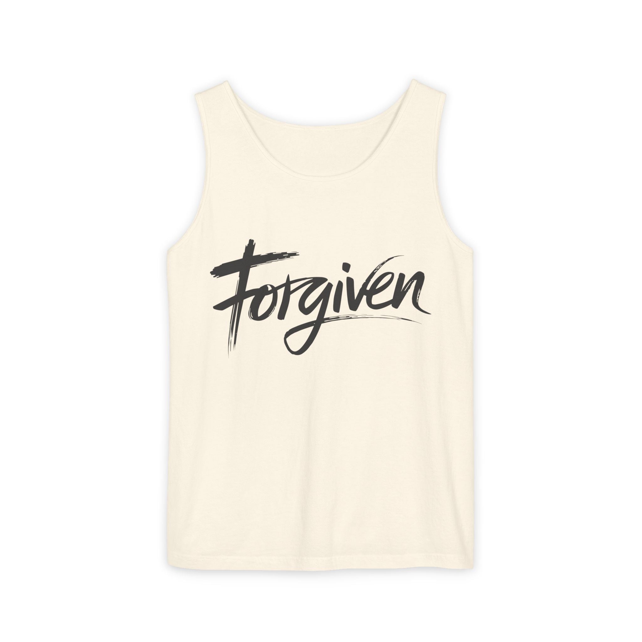 Faith Based Women's Tank Top - Forgiven | Tank Top by atgodanddesigns