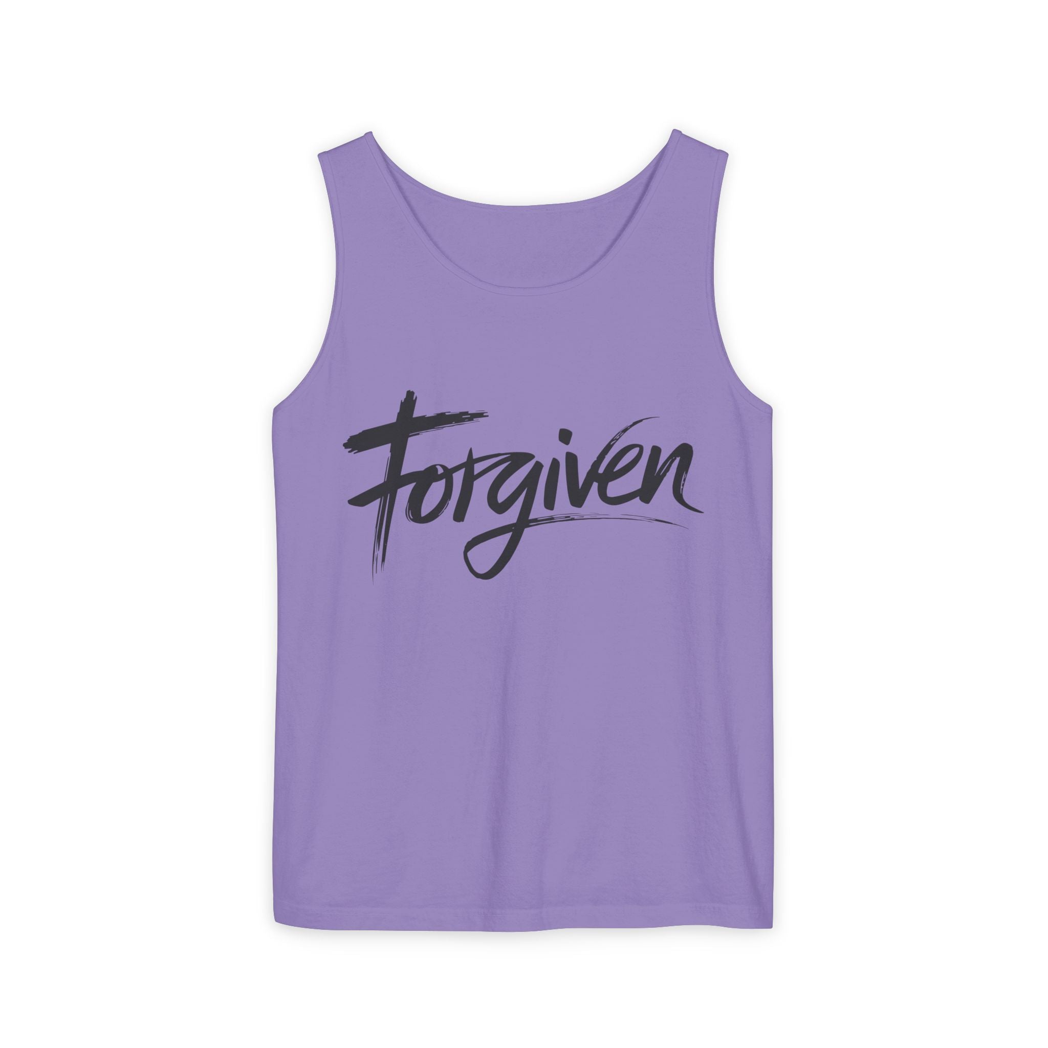 Faith Based Women's Tank Top - Forgiven | Tank Top by atgodanddesigns