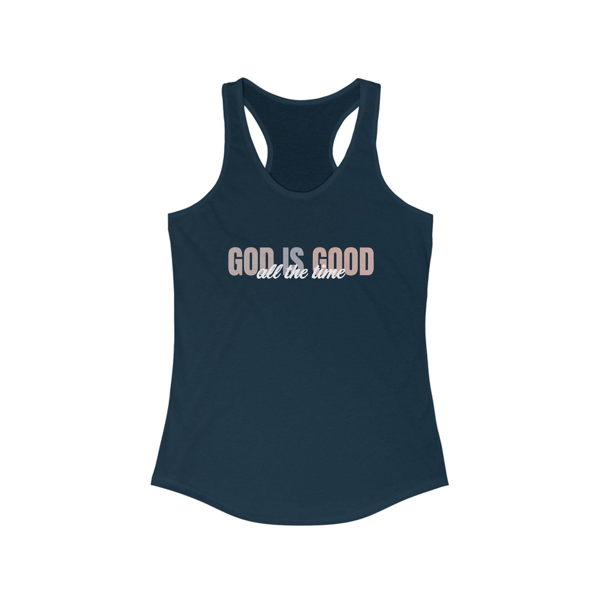 Faith Based Women's Tank Top - God Is Good All The Time | Tank Top by atgodanddesigns