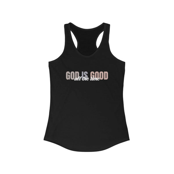 Faith Based Women's Tank Top - God Is Good All The Time | Tank Top by atgodanddesigns