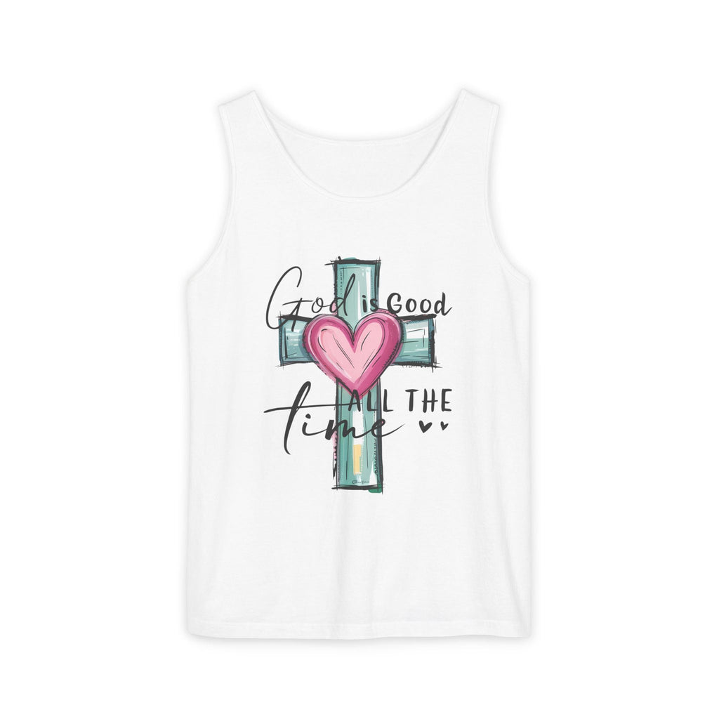 Faith Based Women's Tank Top - God Is Good All The Time | Tank Top by atgodanddesigns