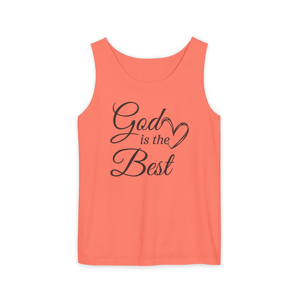 Faith Based Women's Tank Top - God is the Best | Tank Top by atgodanddesigns