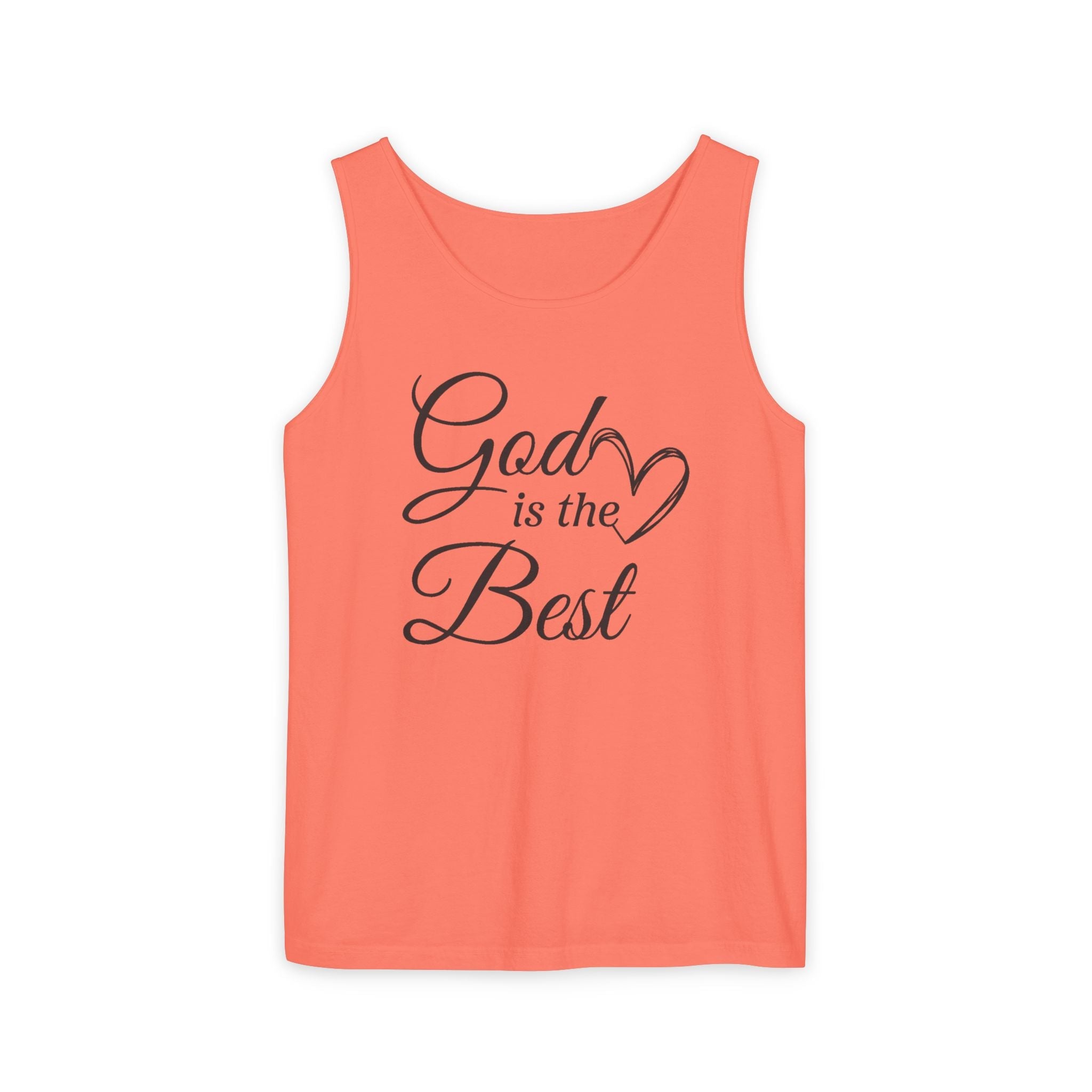 Faith Based Women's Tank Top - God is the Best | Tank Top by atgodanddesigns