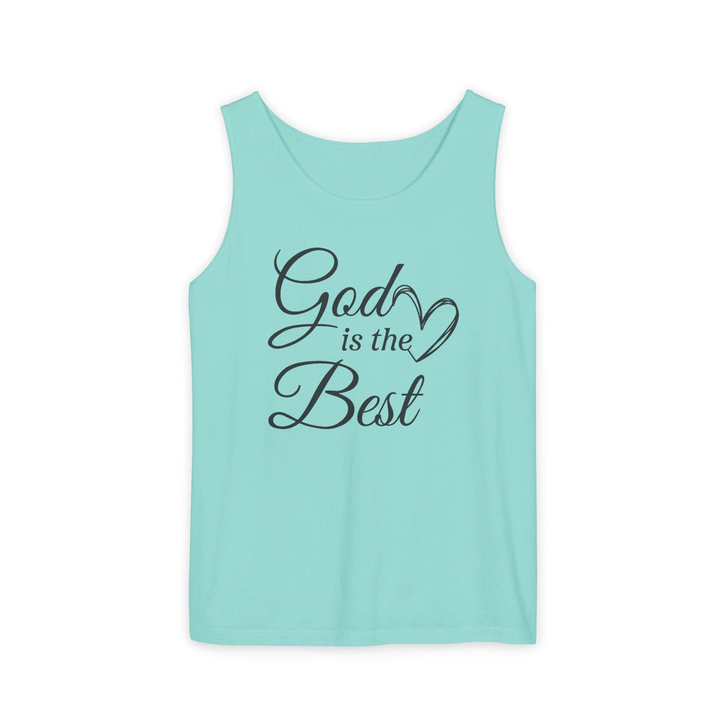 Faith Based Women's Tank Top - God is the Best | Tank Top by atgodanddesigns