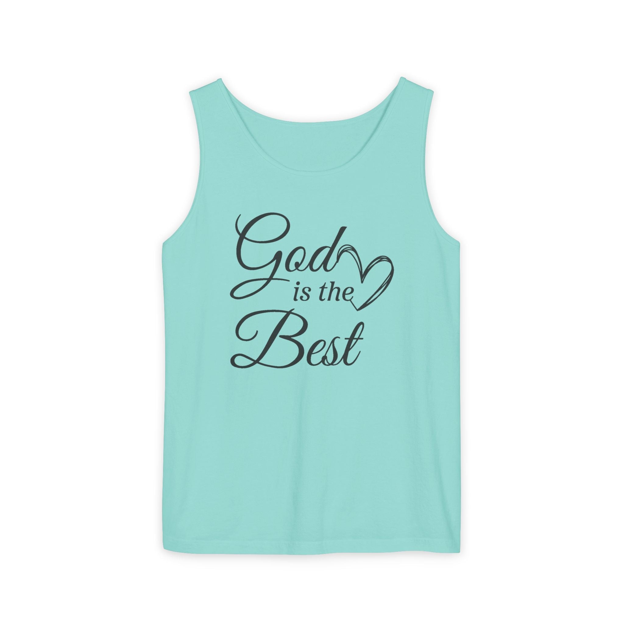 Faith Based Women's Tank Top - God is the Best | Tank Top by atgodanddesigns