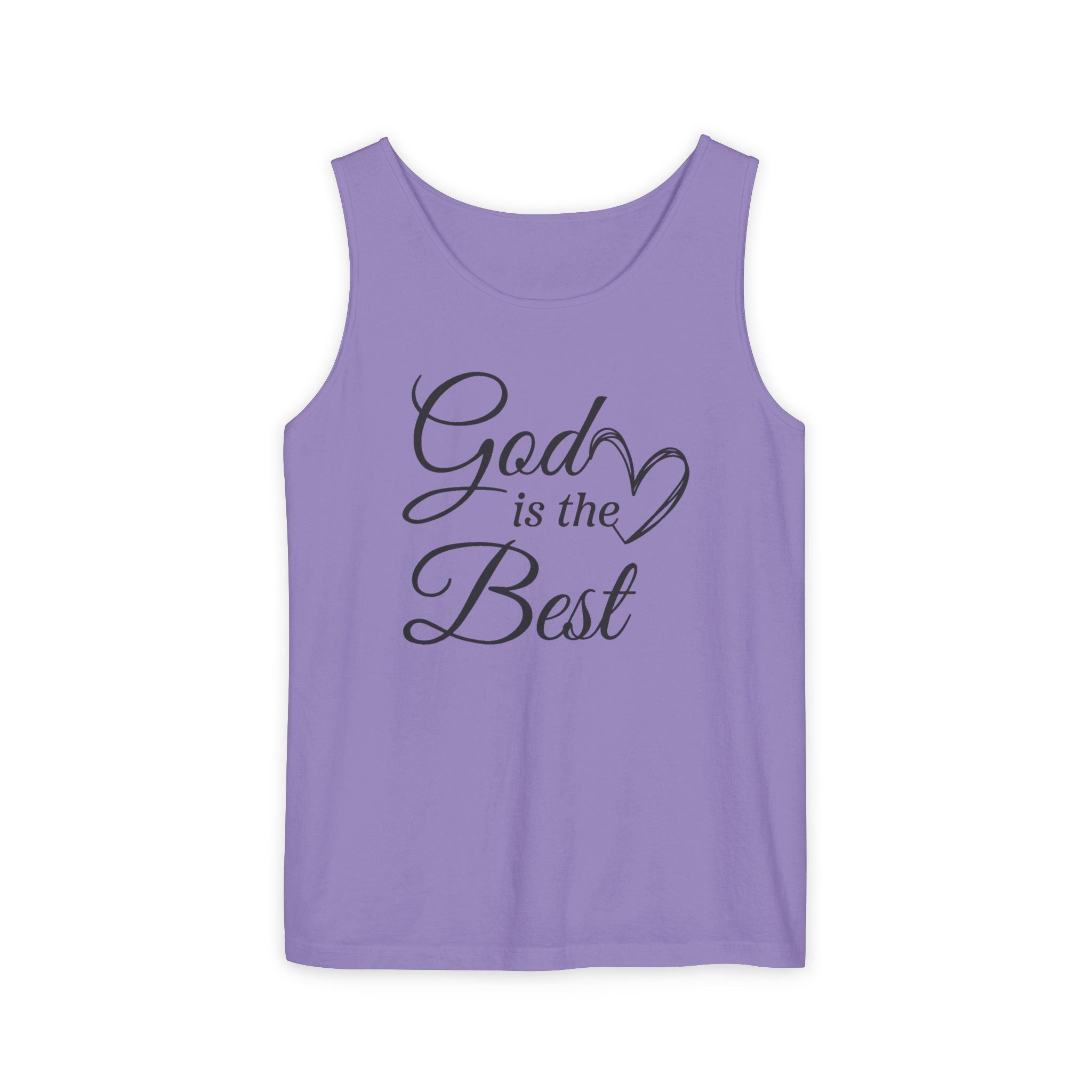 Faith Based Women's Tank Top - God is the Best | Tank Top by atgodanddesigns