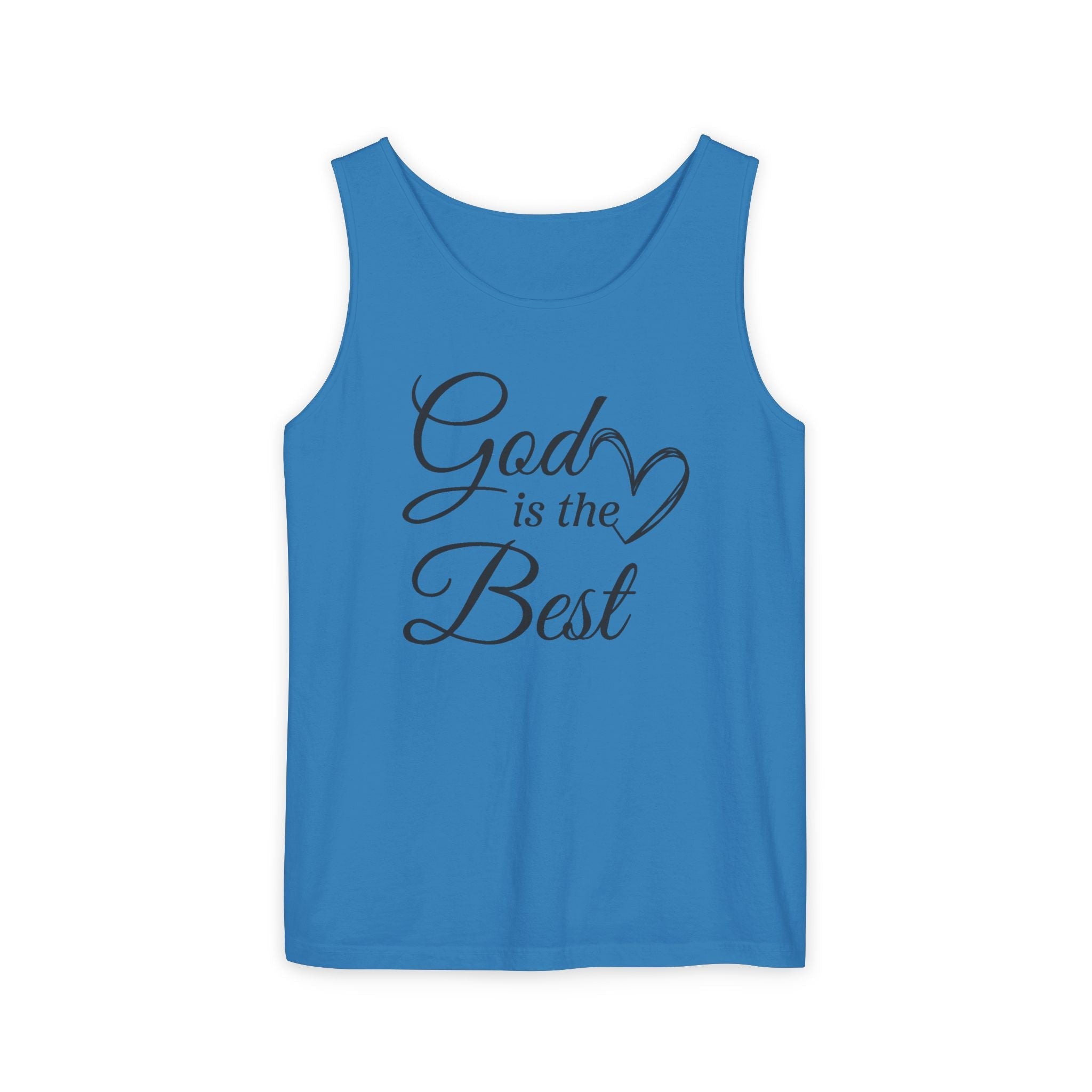 Faith Based Women's Tank Top - God is the Best | Tank Top by atgodanddesigns