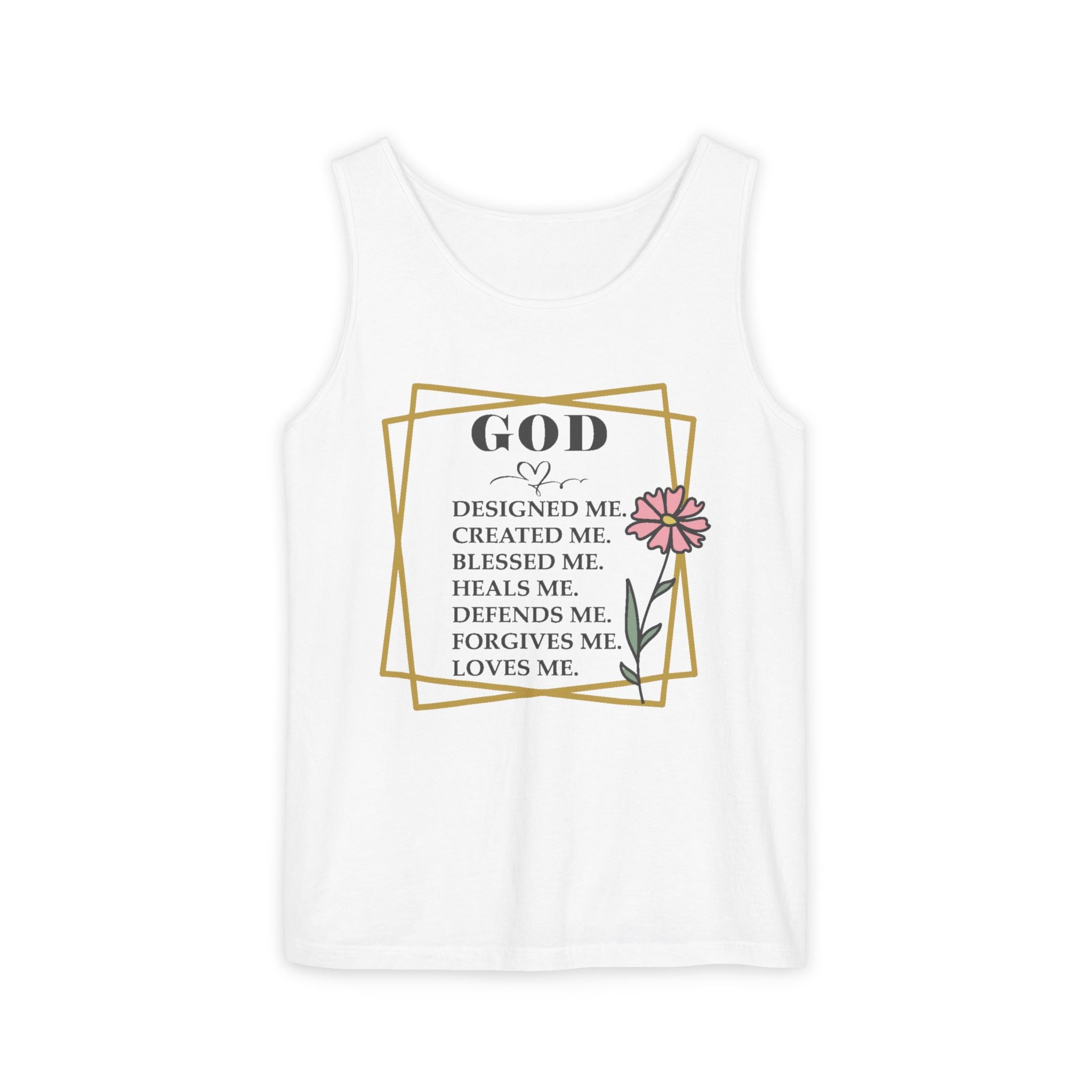Faith Based Women's Tank Top - God | Tank Top by atgodanddesigns