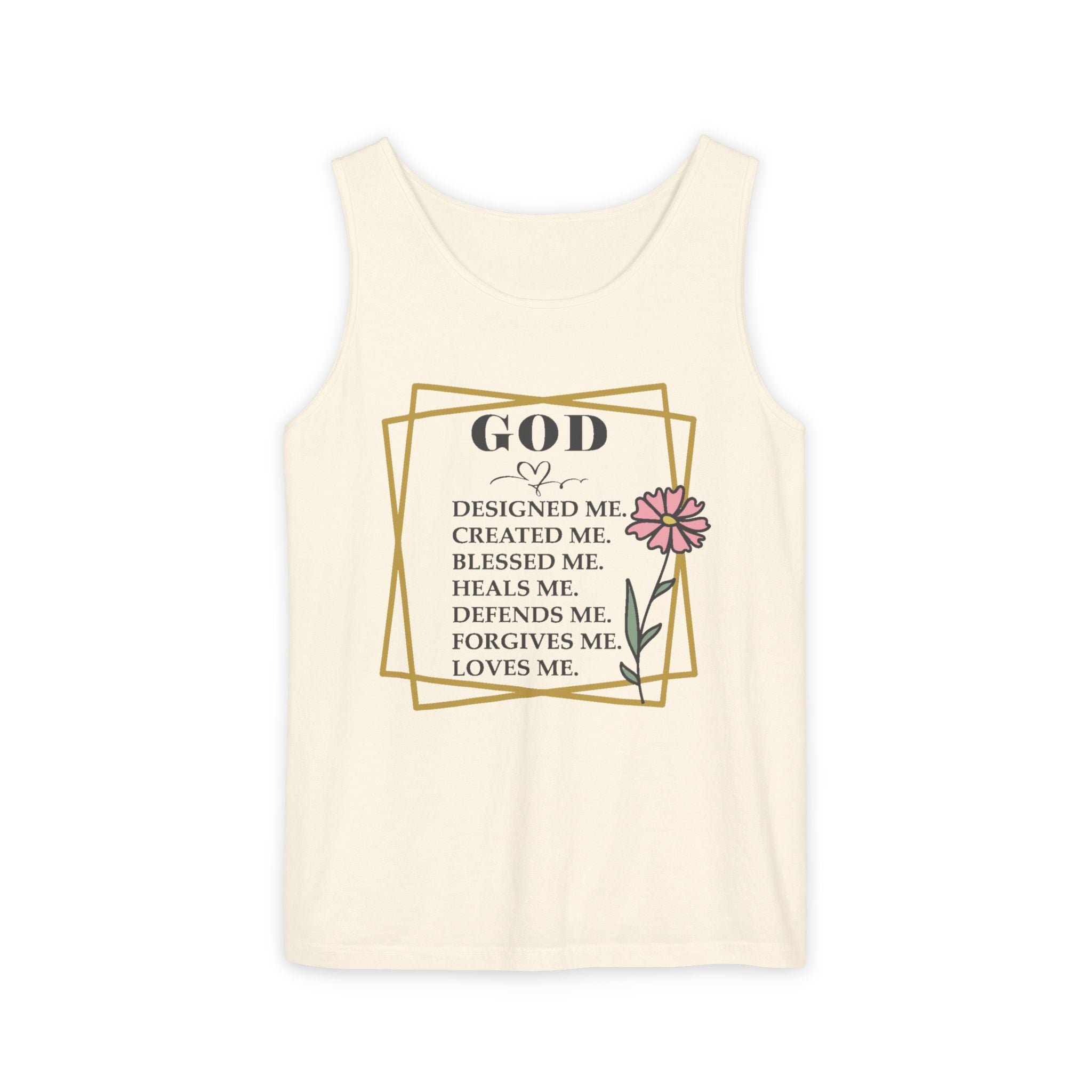 Faith Based Women's Tank Top - God | Tank Top by atgodanddesigns