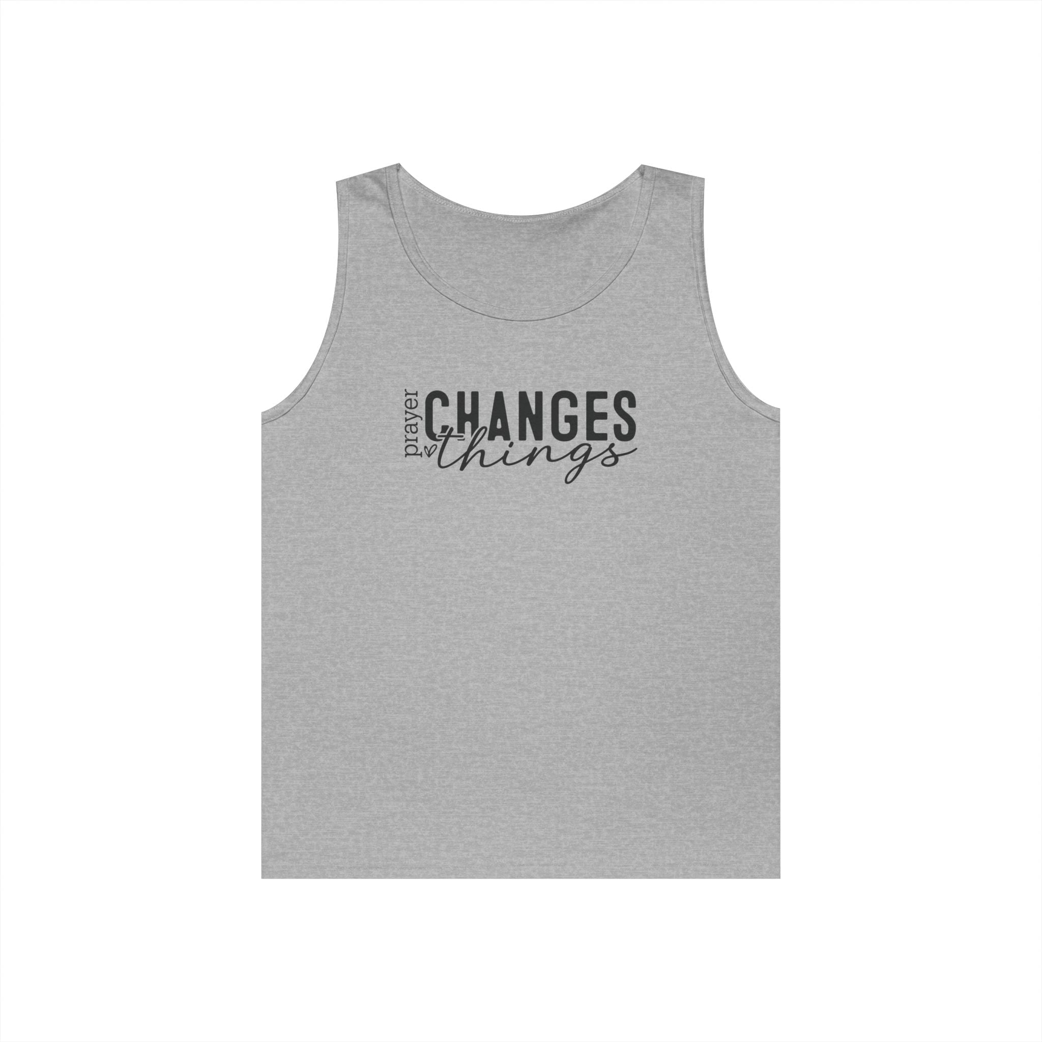 Faith Based Women's Tank Top - Pray Changes Things | Tank Top by atgodanddesigns