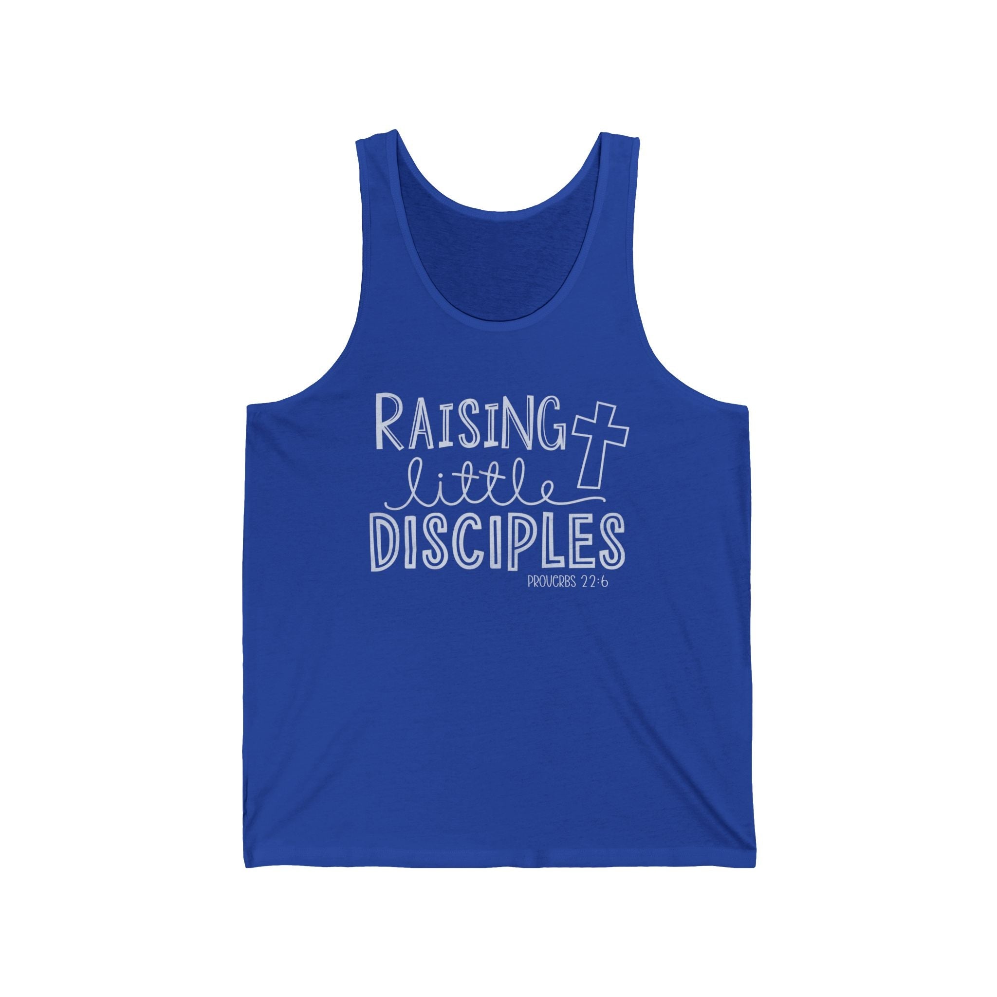 Faith Based Women's Tank Top - Raising Little Disciples | Tank Top by atgodanddesigns