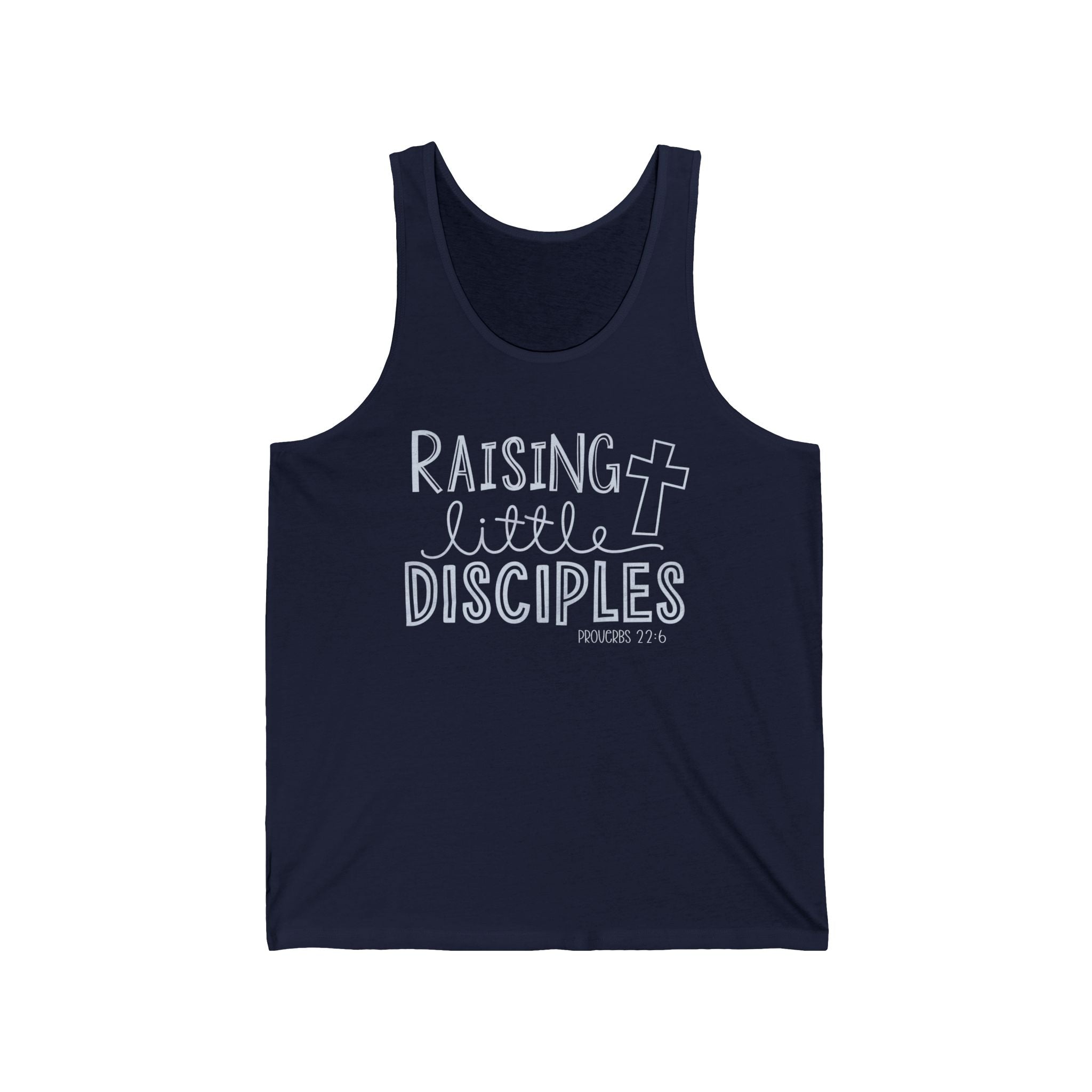 Faith Based Women's Tank Top - Raising Little Disciples | Tank Top by atgodanddesigns
