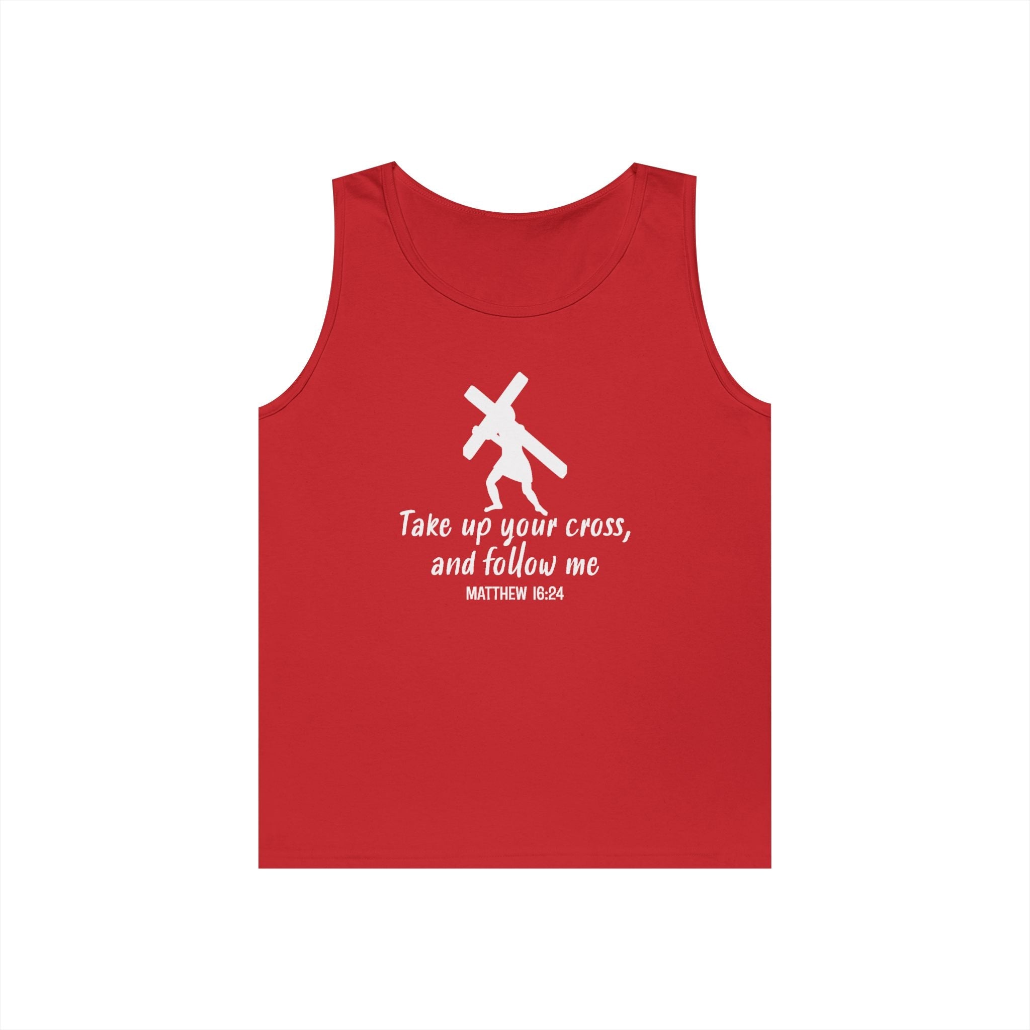 Faith Based Women's Tank Top - Take Up Your Cross | Tank Top by atgodanddesigns