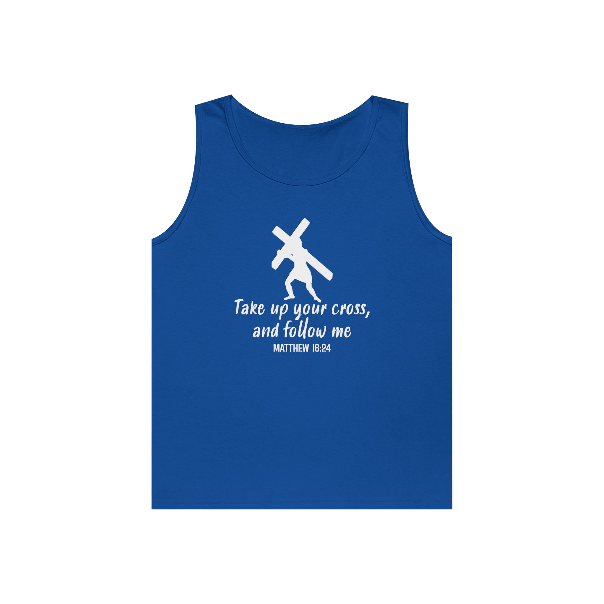 Faith Based Women's Tank Top - Take Up Your Cross | Tank Top by atgodanddesigns