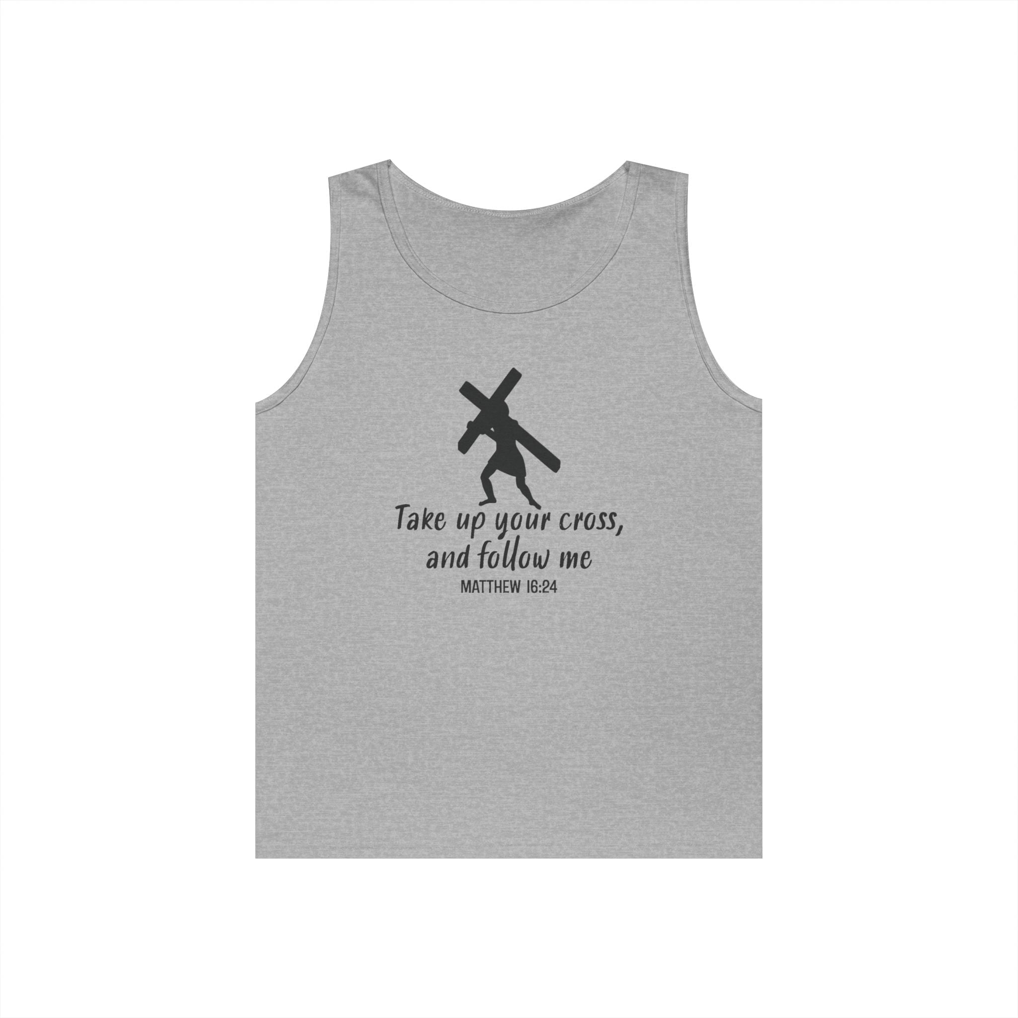 Faith Based Women's Tank Top - Take Up Your Cross | Tank Top by atgodanddesigns