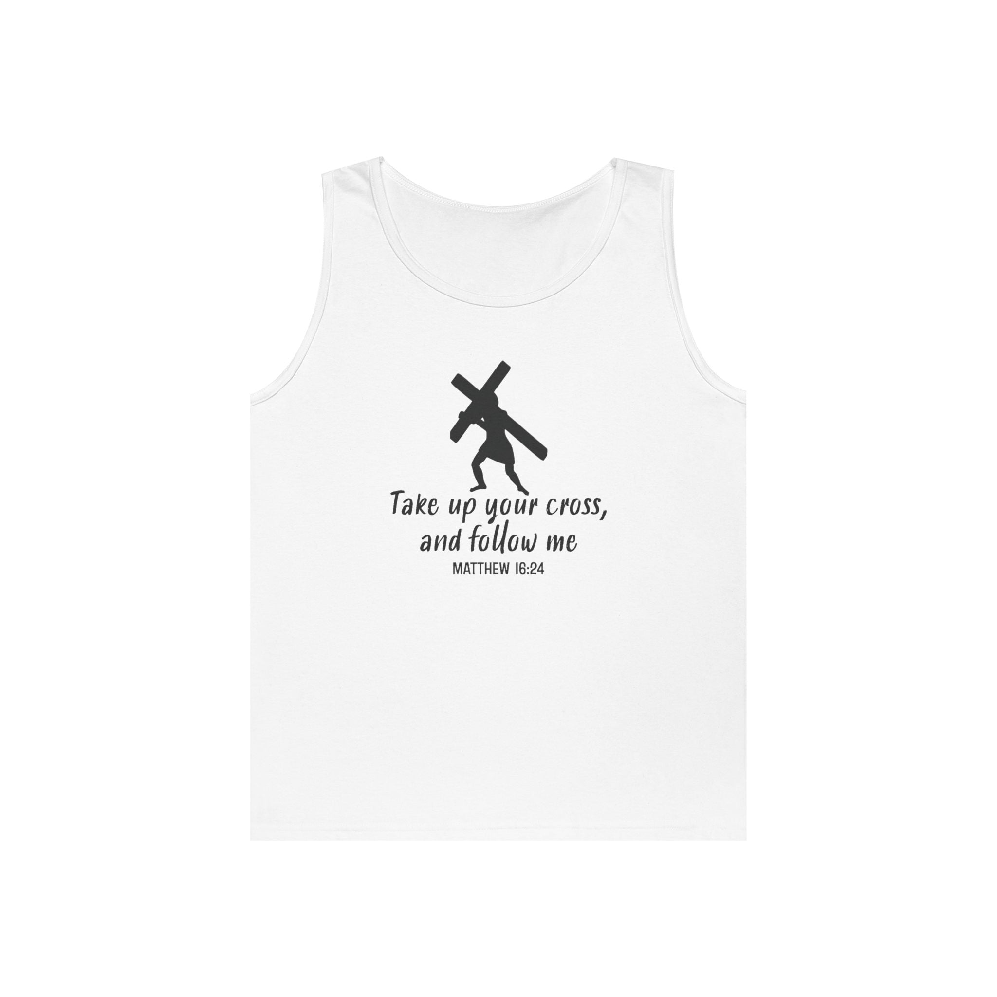 Faith Based Women's Tank Top - Take Up Your Cross | Tank Top by atgodanddesigns