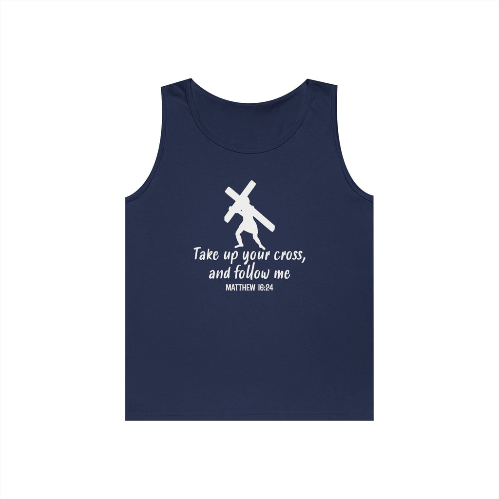 Faith Based Women's Tank Top - Take Up Your Cross | Tank Top by atgodanddesigns