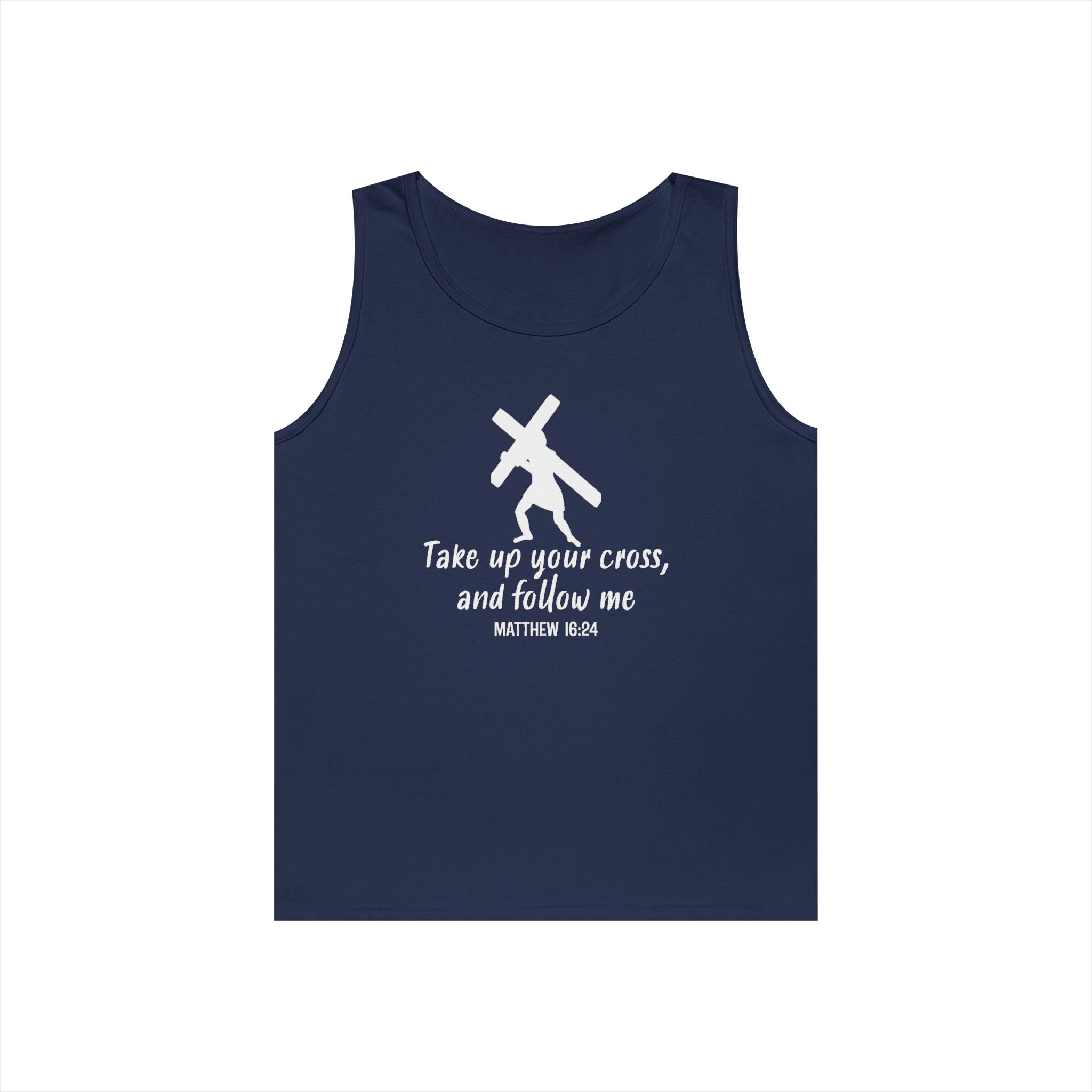 Faith Based Women's Tank Top - Take Up Your Cross | Tank Top by atgodanddesigns