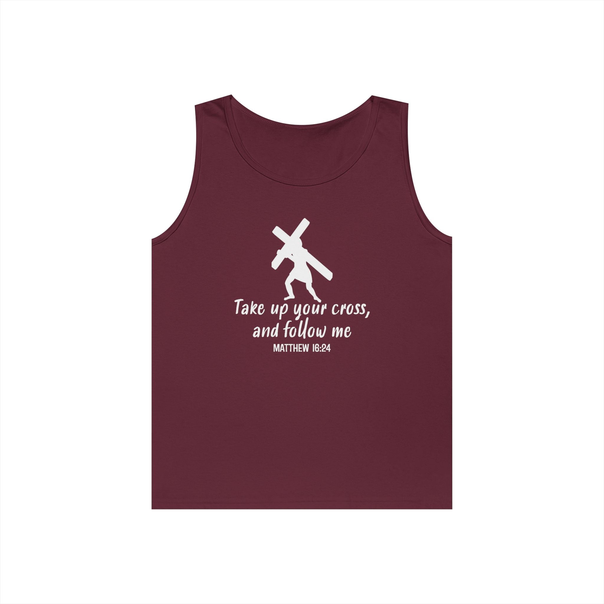 Faith Based Women's Tank Top - Take Up Your Cross | Tank Top by atgodanddesigns