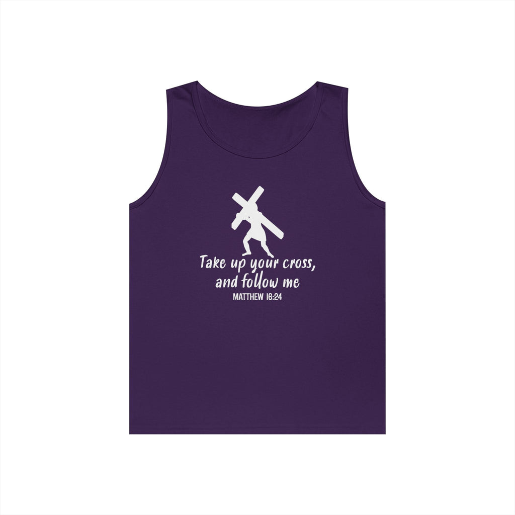Faith Based Women's Tank Top - Take Up Your Cross | Tank Top by atgodanddesigns