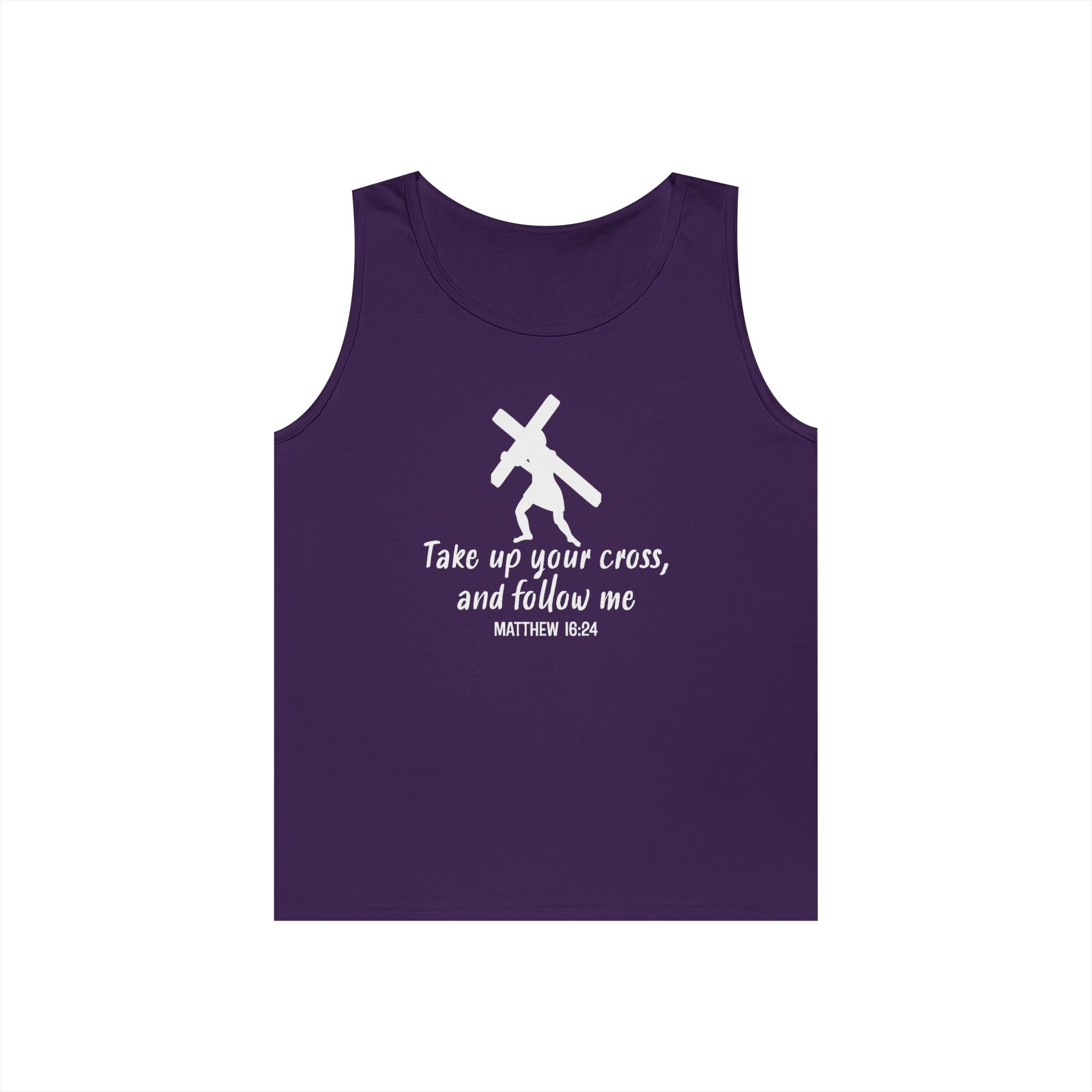 Faith Based Women's Tank Top - Take Up Your Cross | Tank Top by atgodanddesigns