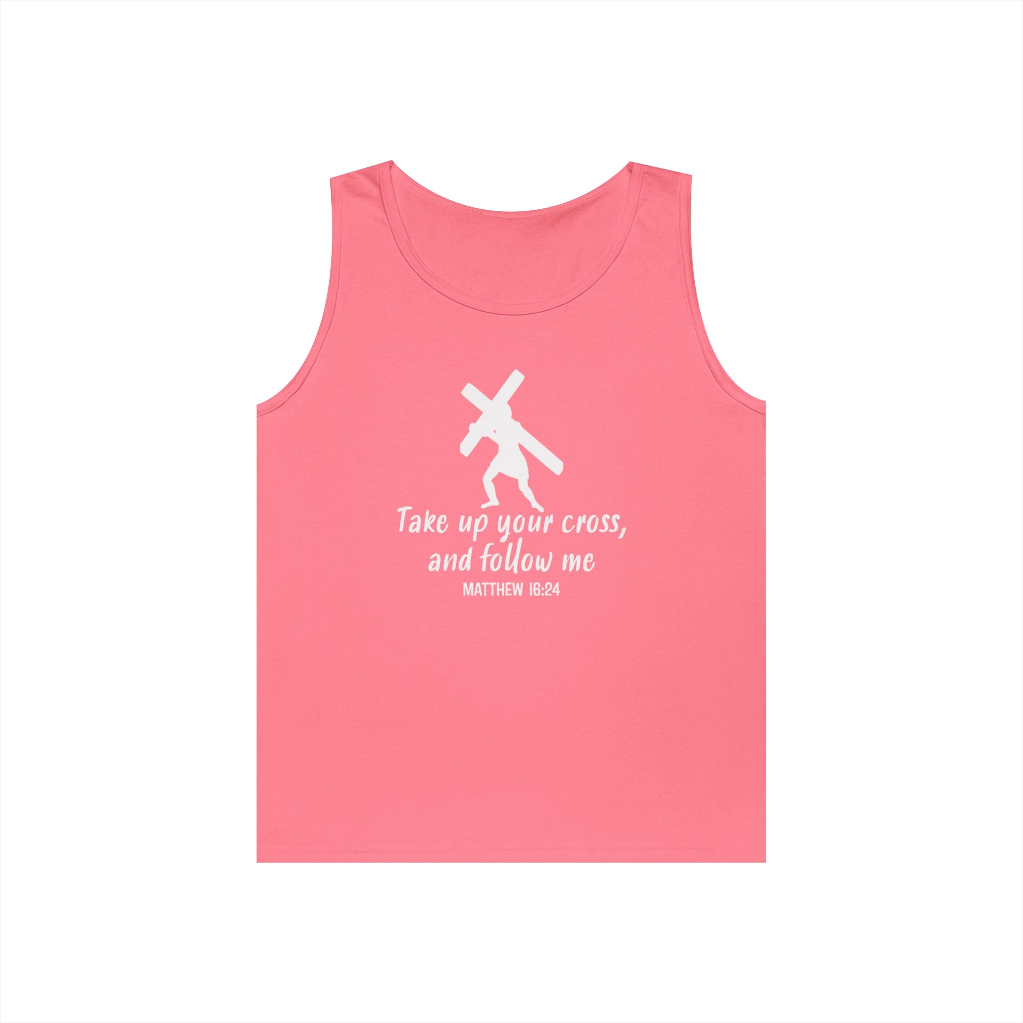 Faith Based Women's Tank Top - Take Up Your Cross | Tank Top by atgodanddesigns
