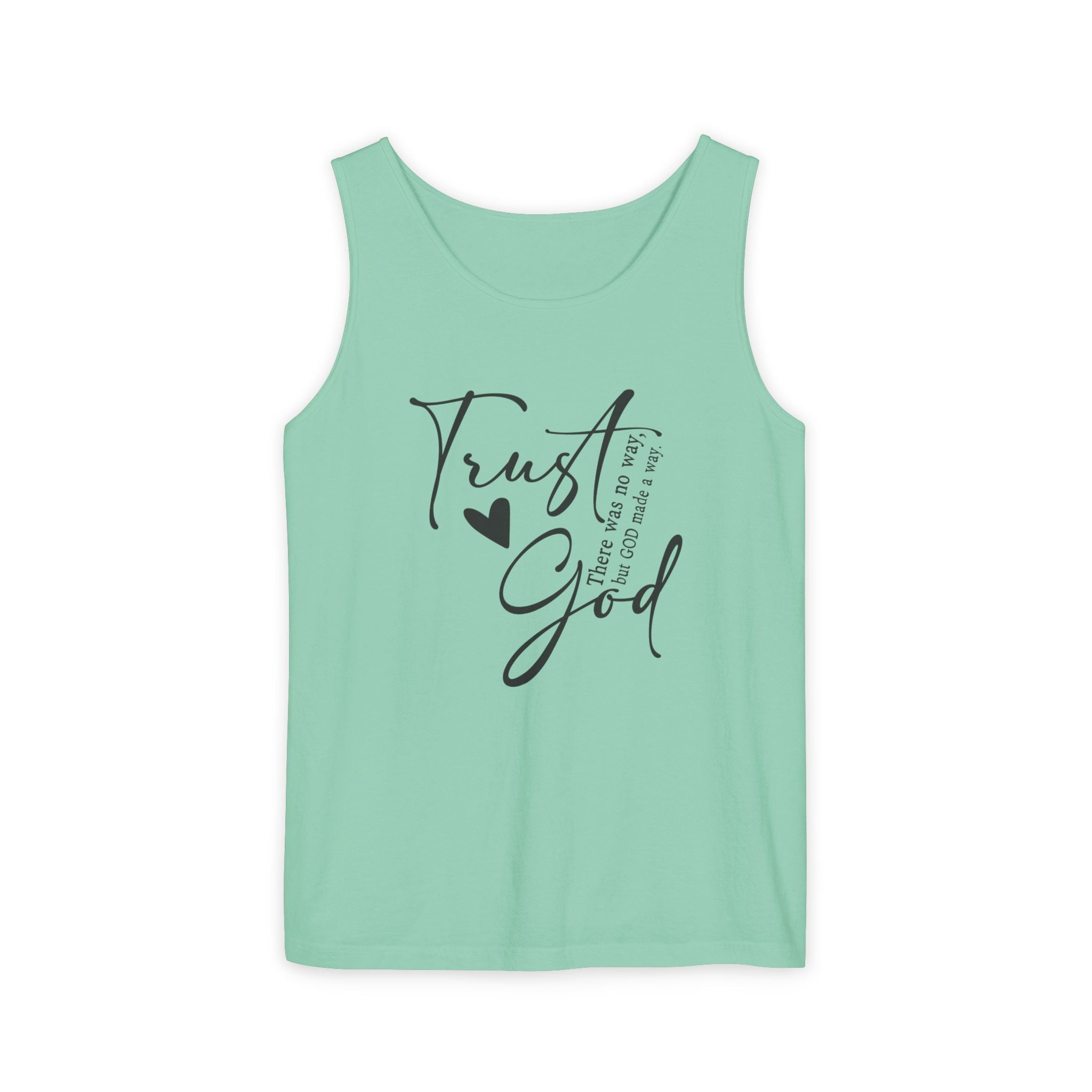 Faith Based Women's Tank Top - Trust God | Tank Top by atgodanddesigns