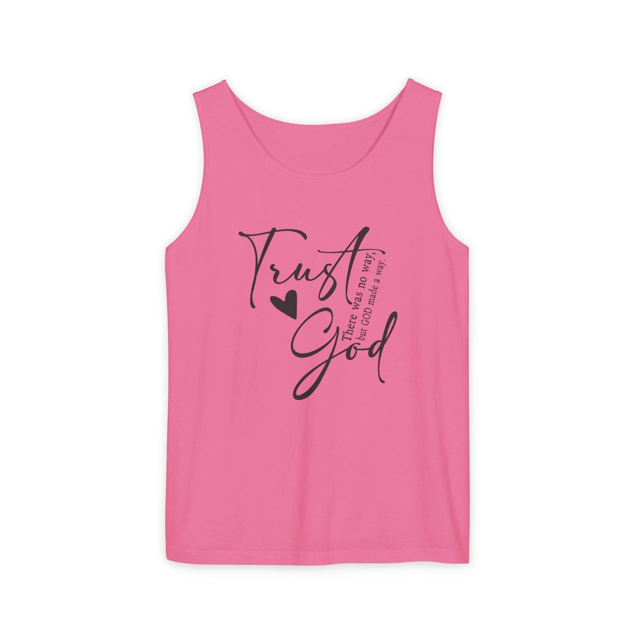 Faith Based Women's Tank Top - Trust God | Tank Top by atgodanddesigns