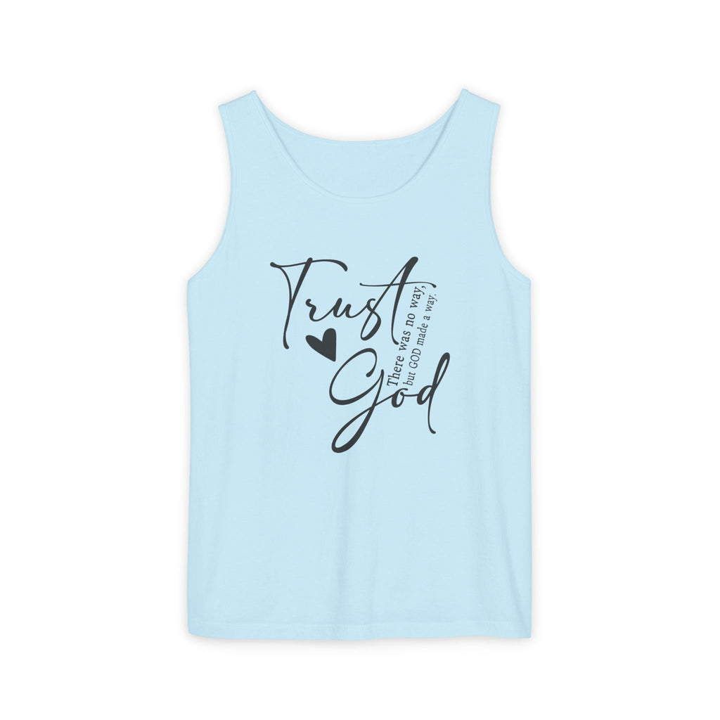 Faith Based Women's Tank Top - Trust God | Tank Top by atgodanddesigns
