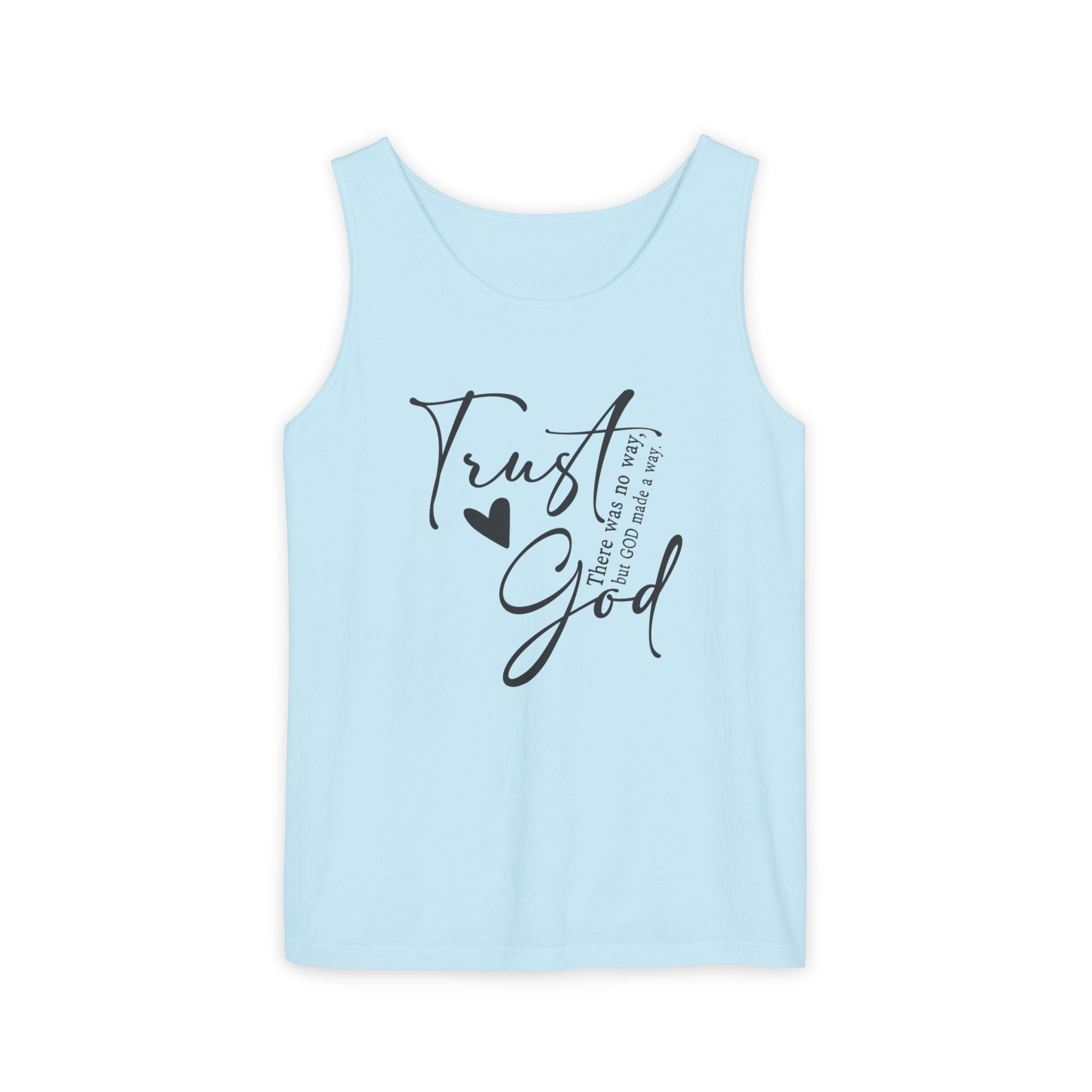 Faith Based Women's Tank Top - Trust God | Tank Top by atgodanddesigns