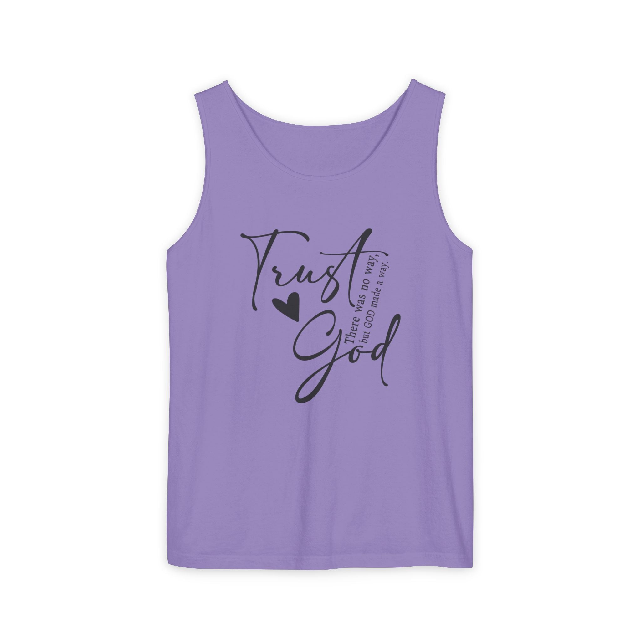 Faith Based Women's Tank Top - Trust God | Tank Top by atgodanddesigns