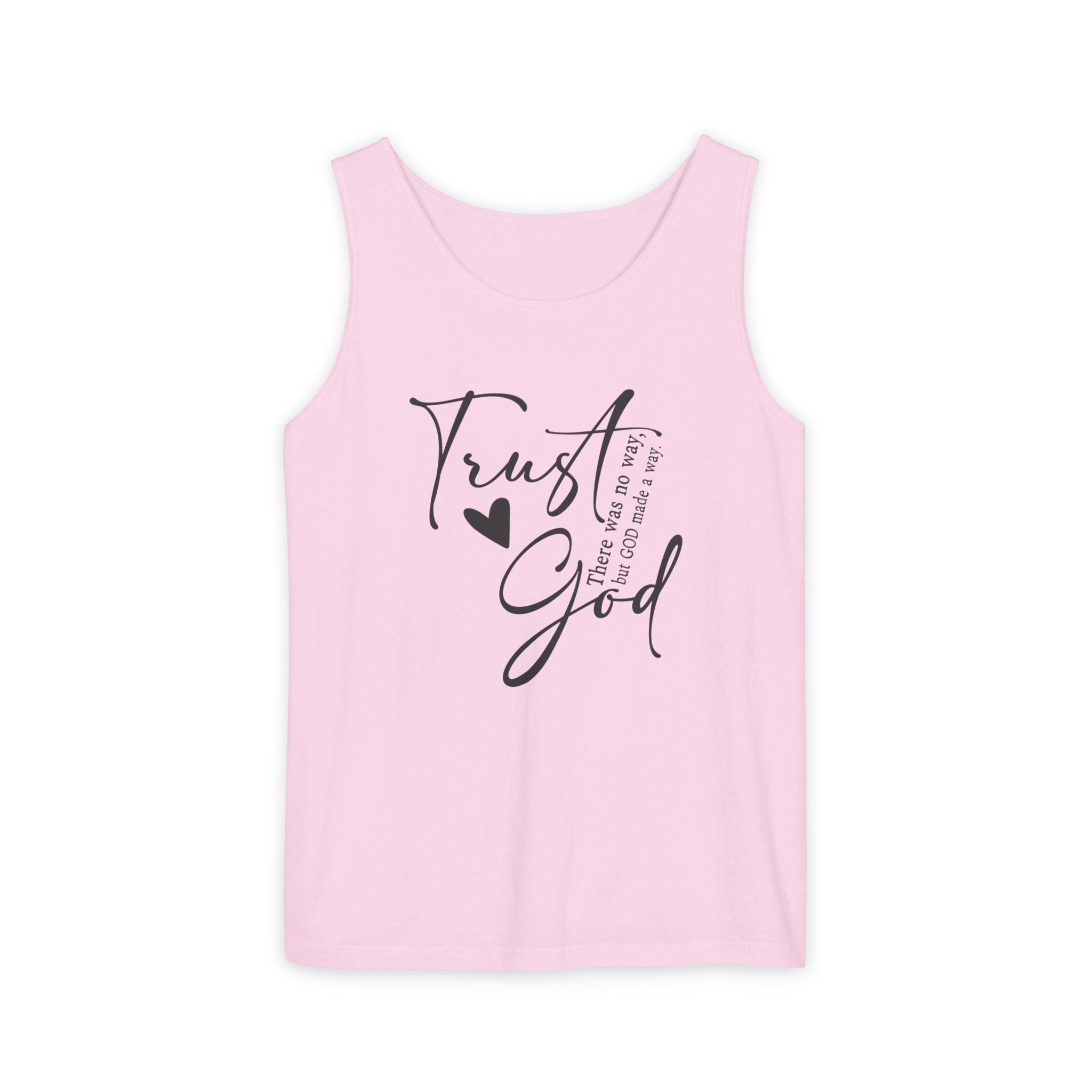 Faith Based Women's Tank Top - Trust God | Tank Top by atgodanddesigns