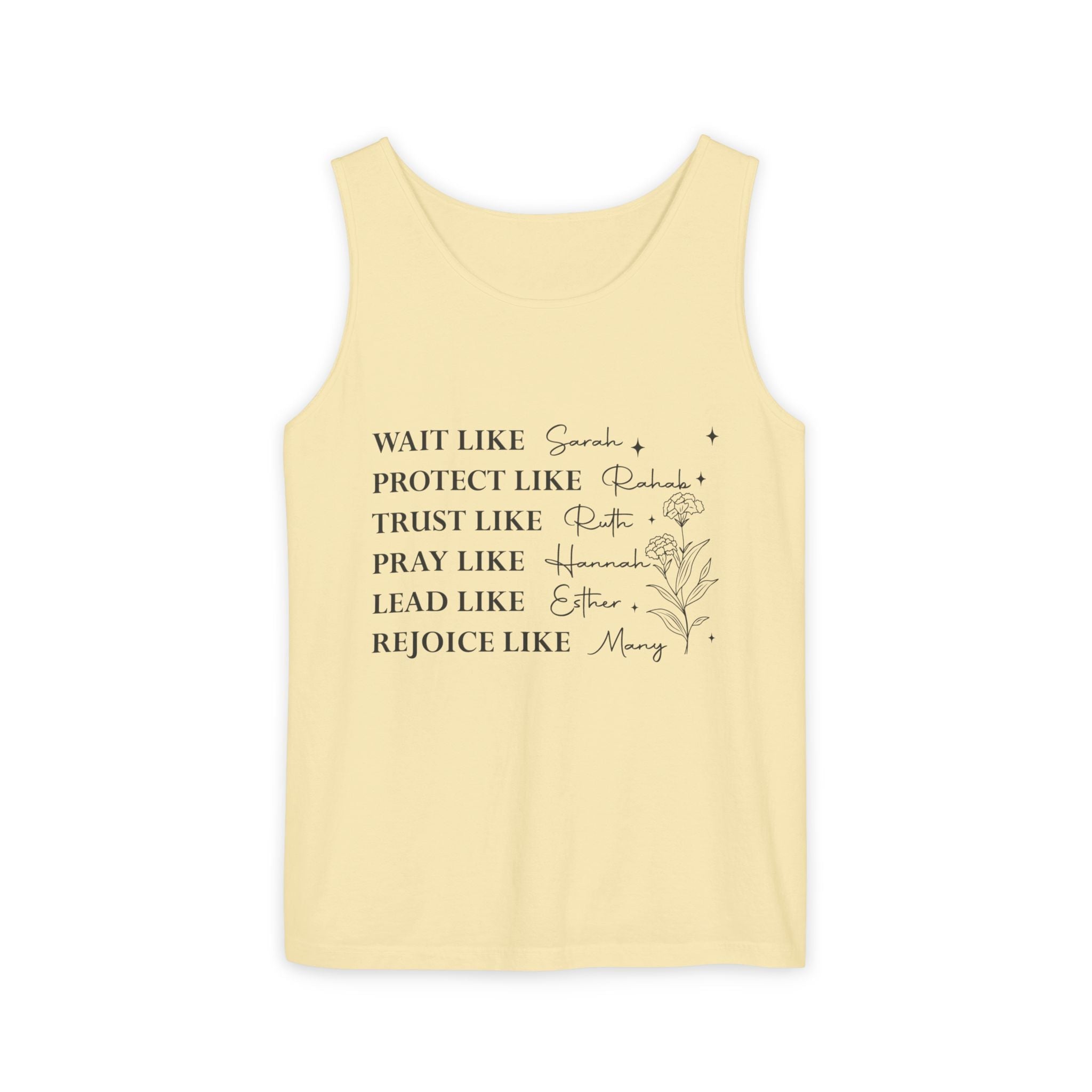 Faith Based Women's Tank Top - Women Of The Bible | Tank Top by atgodanddesigns