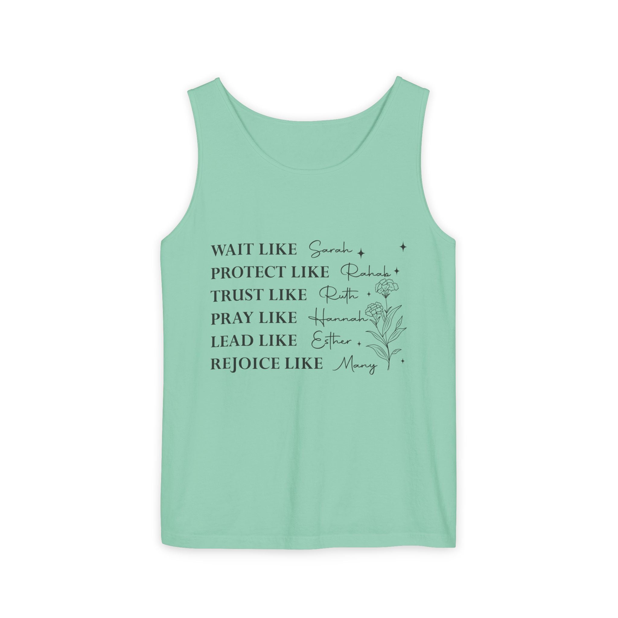 Faith Based Women's Tank Top - Women Of The Bible | Tank Top by atgodanddesigns