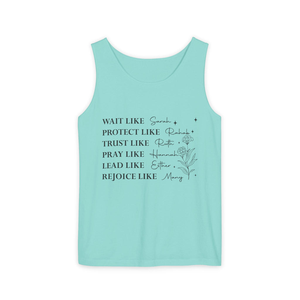 Faith Based Women's Tank Top - Women Of The Bible | Tank Top by atgodanddesigns