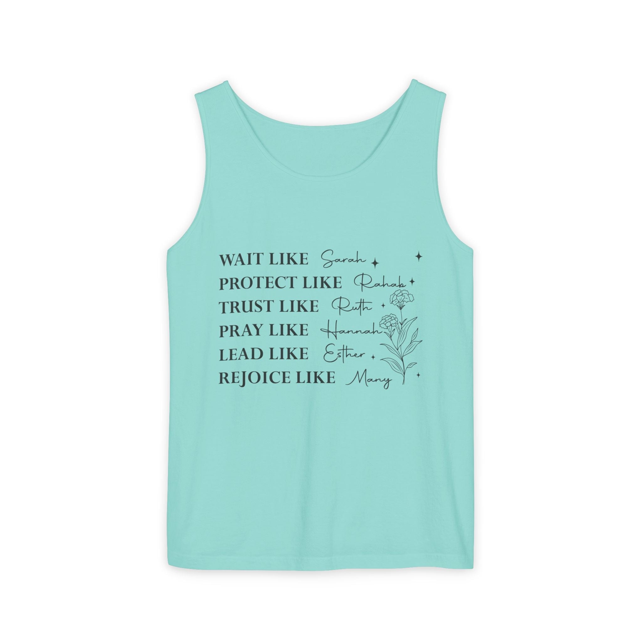 Faith Based Women's Tank Top - Women Of The Bible | Tank Top by atgodanddesigns